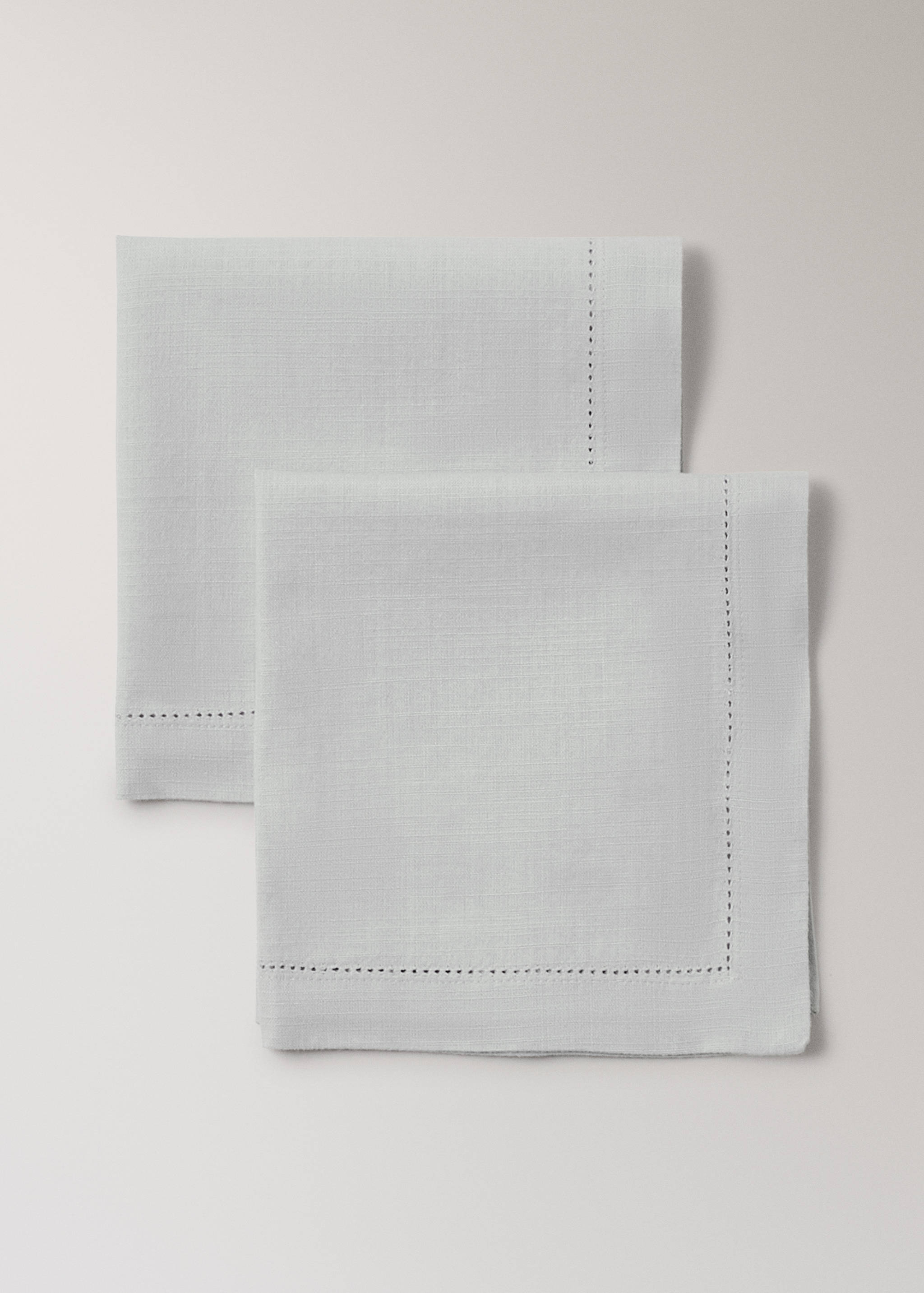 Serviette de table coton ajourée - Détail de l'article 1