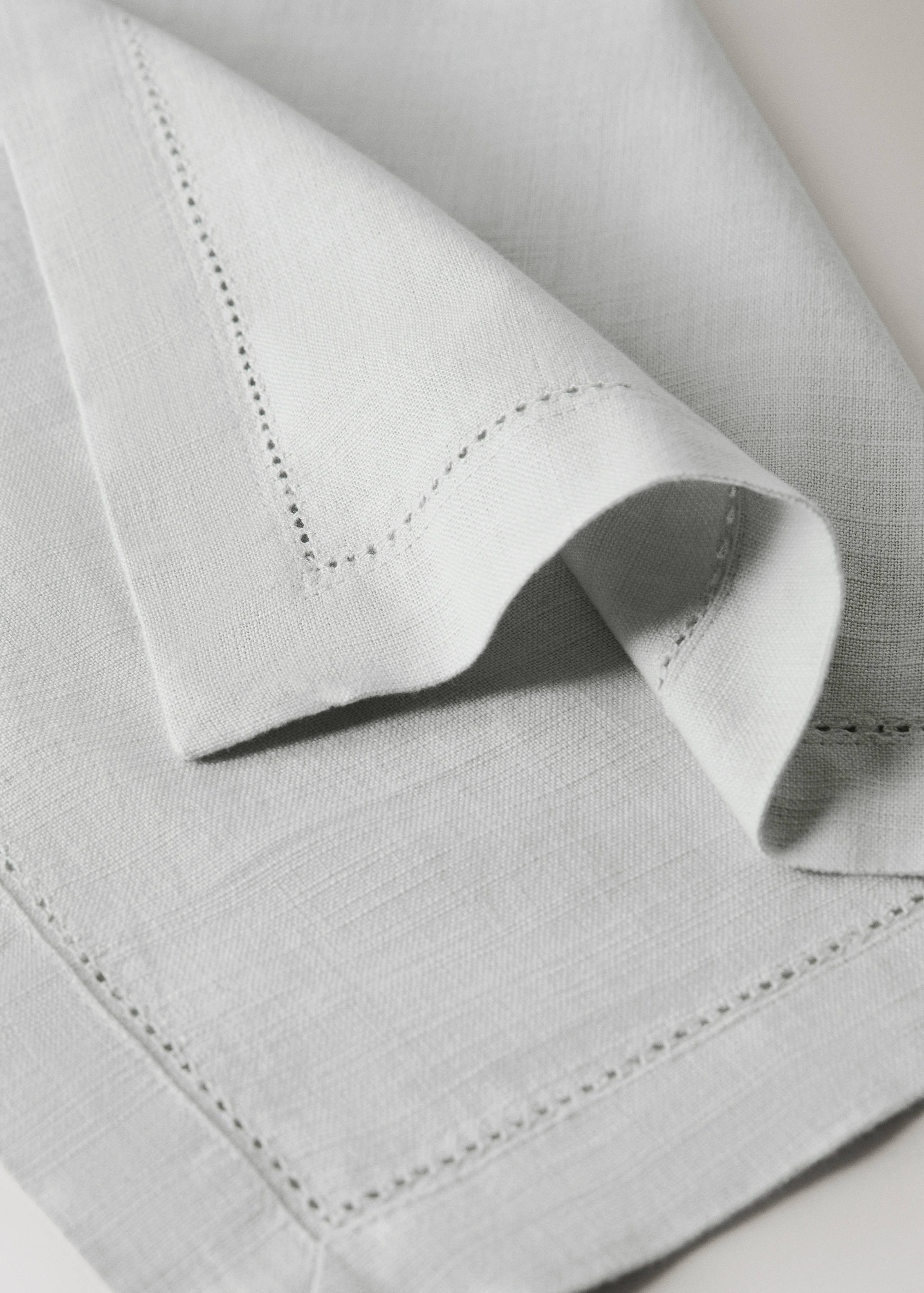 Serviette de table coton ajourée - Détail de l'article 2