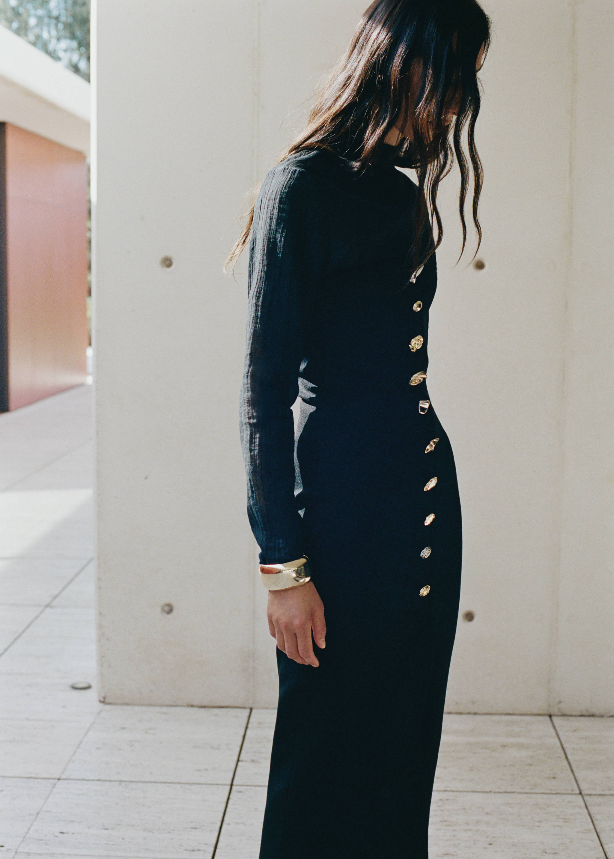 Robe bustier boutons bijou - Détail de l'article 7