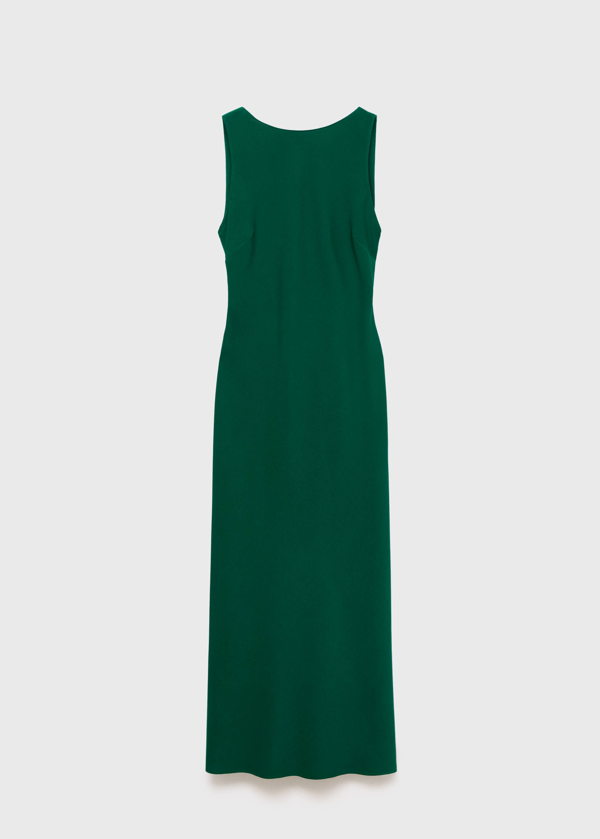 Midi-dress with open back - Article without model
