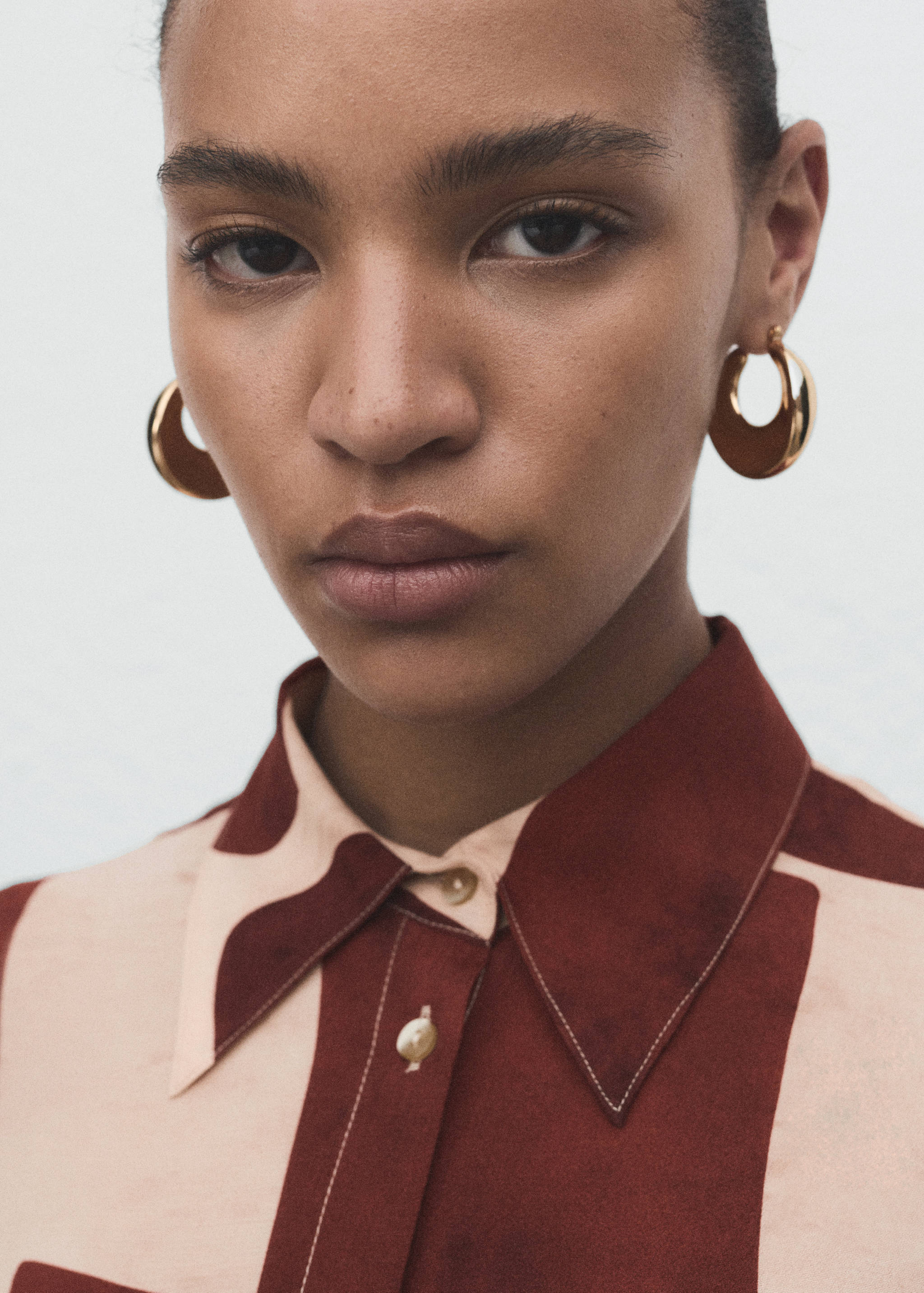 Geometric print shirt - Details of the article 1