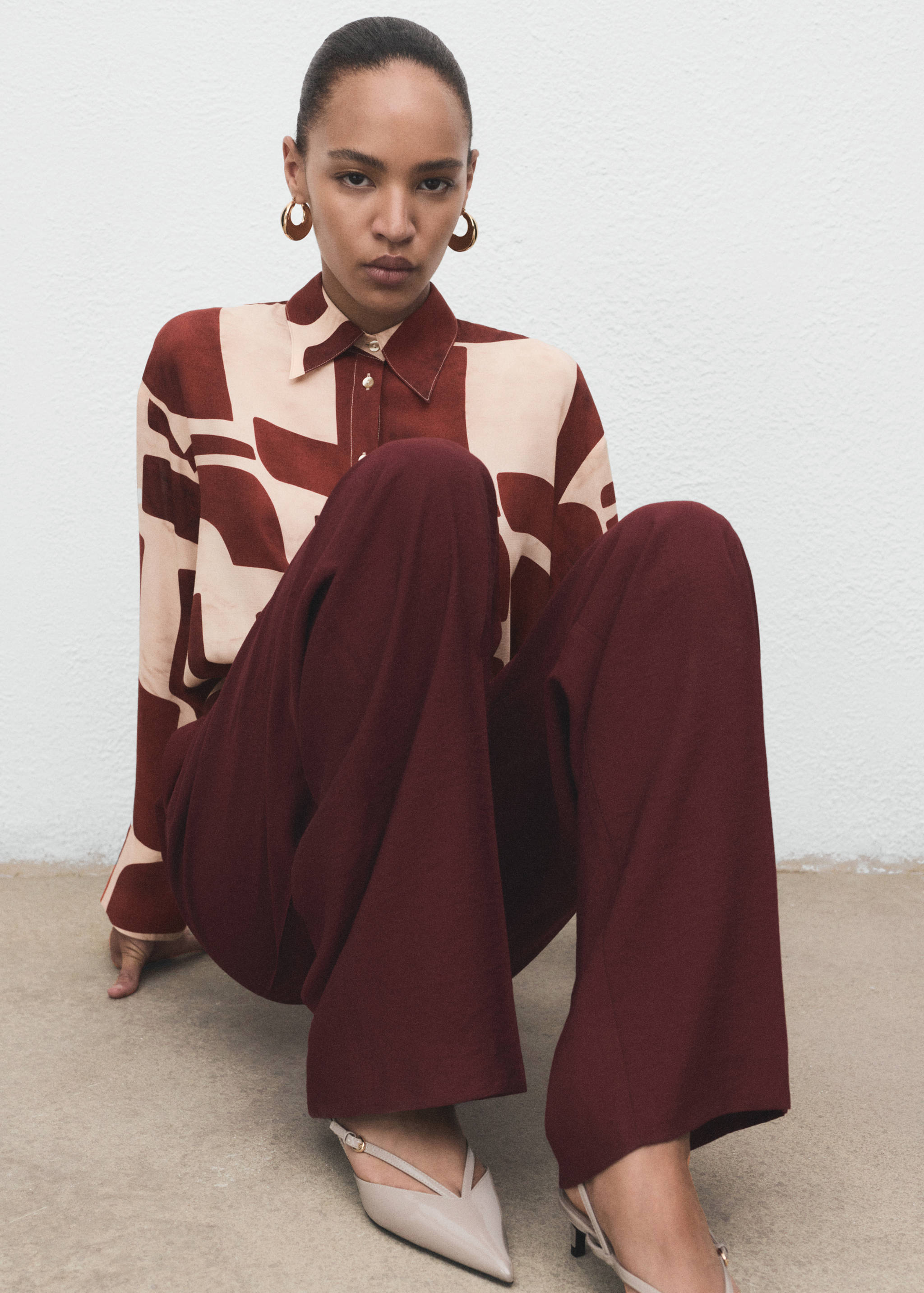 Geometric print shirt - Details of the article 2