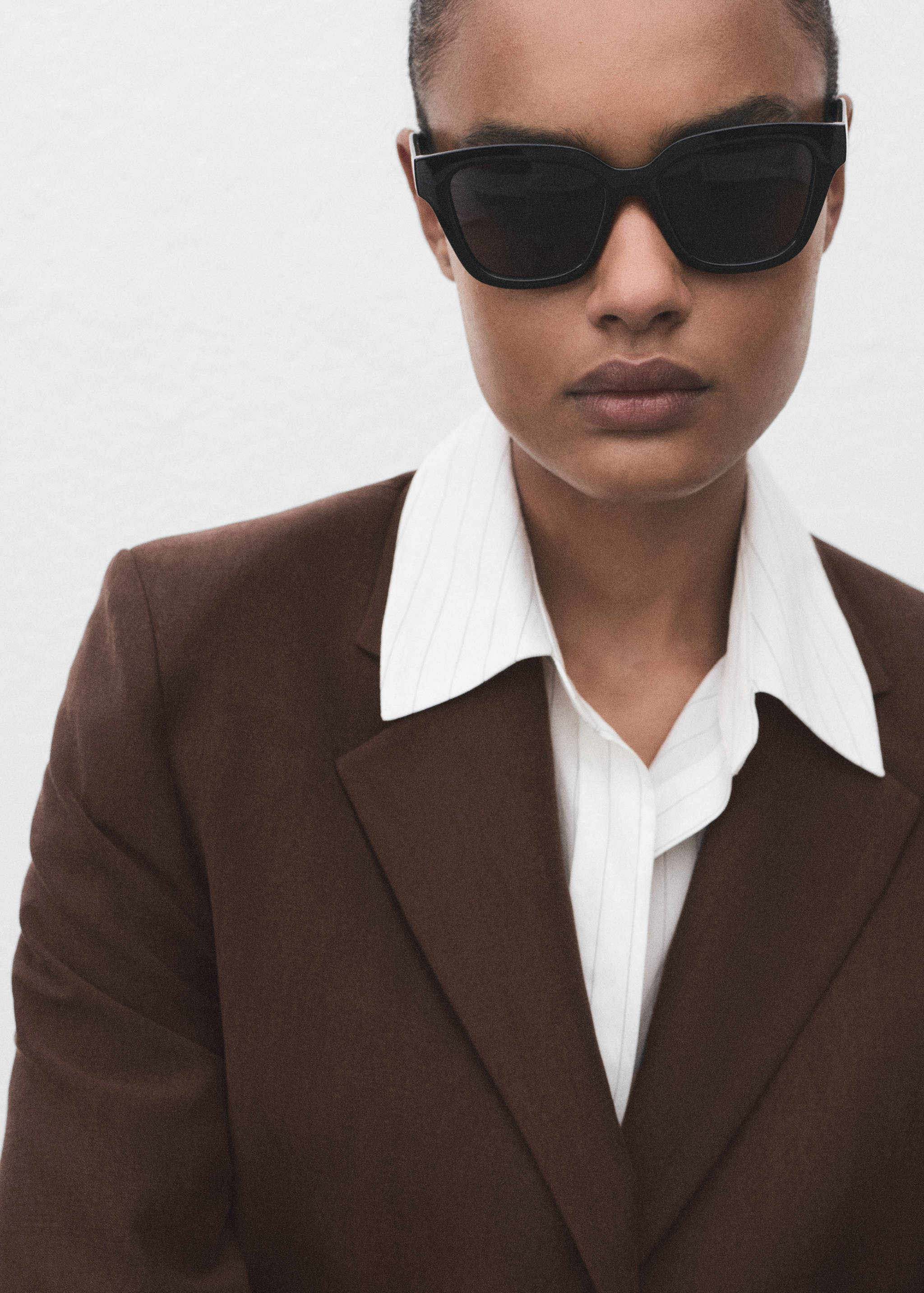 Marynarka garniturowa z lyocellu - Szczegóły artykułu 1