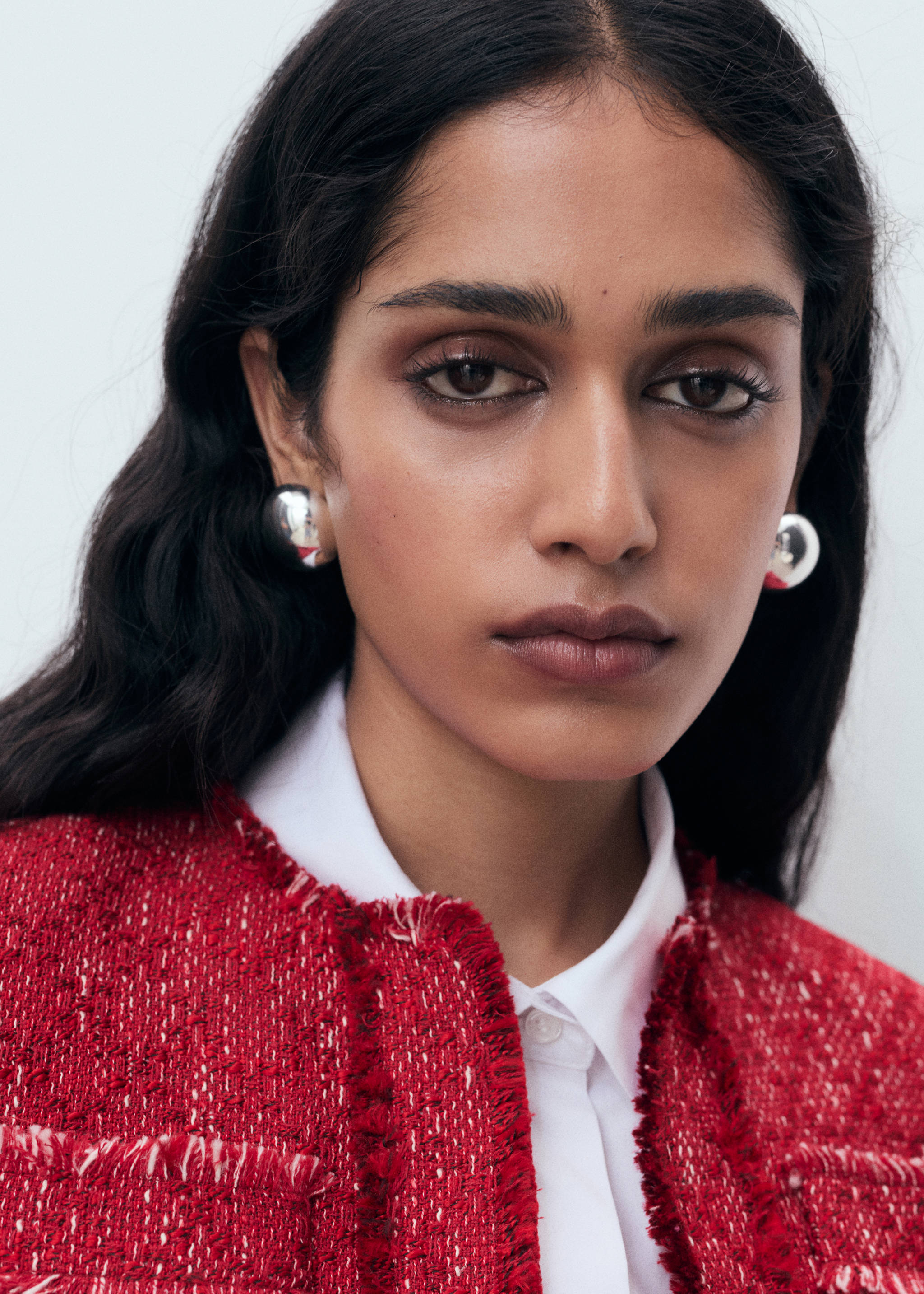 Veste tweed bords effilochés - Détail de l'article 1