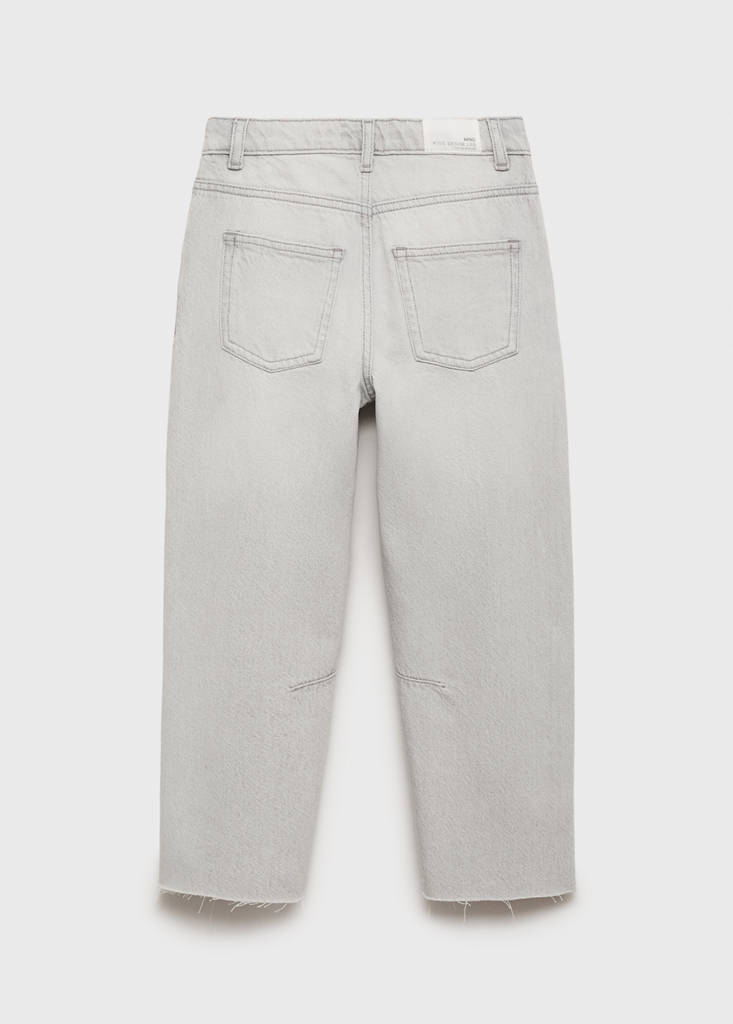 Mid-rise balloon jeans — Denim Grey