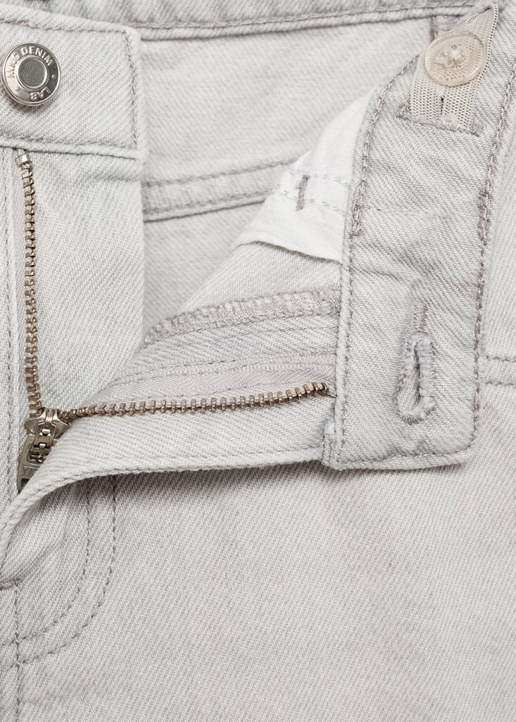 Mid-rise balloon jeans — Denim Grey