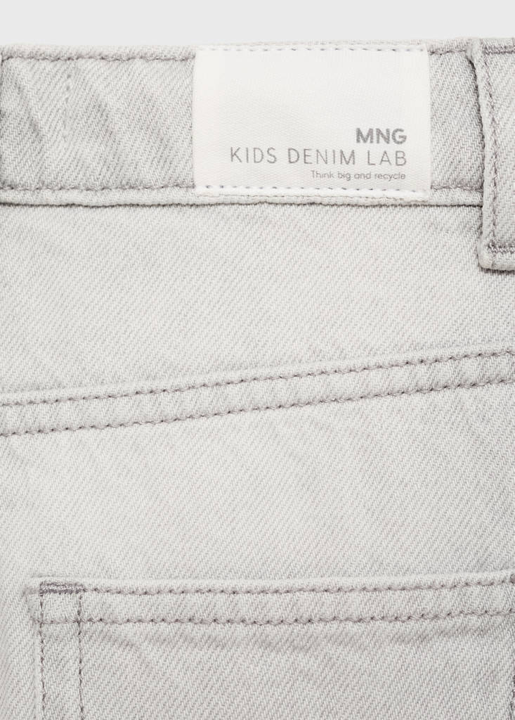 Mid-rise balloon jeans — Denim Grey
