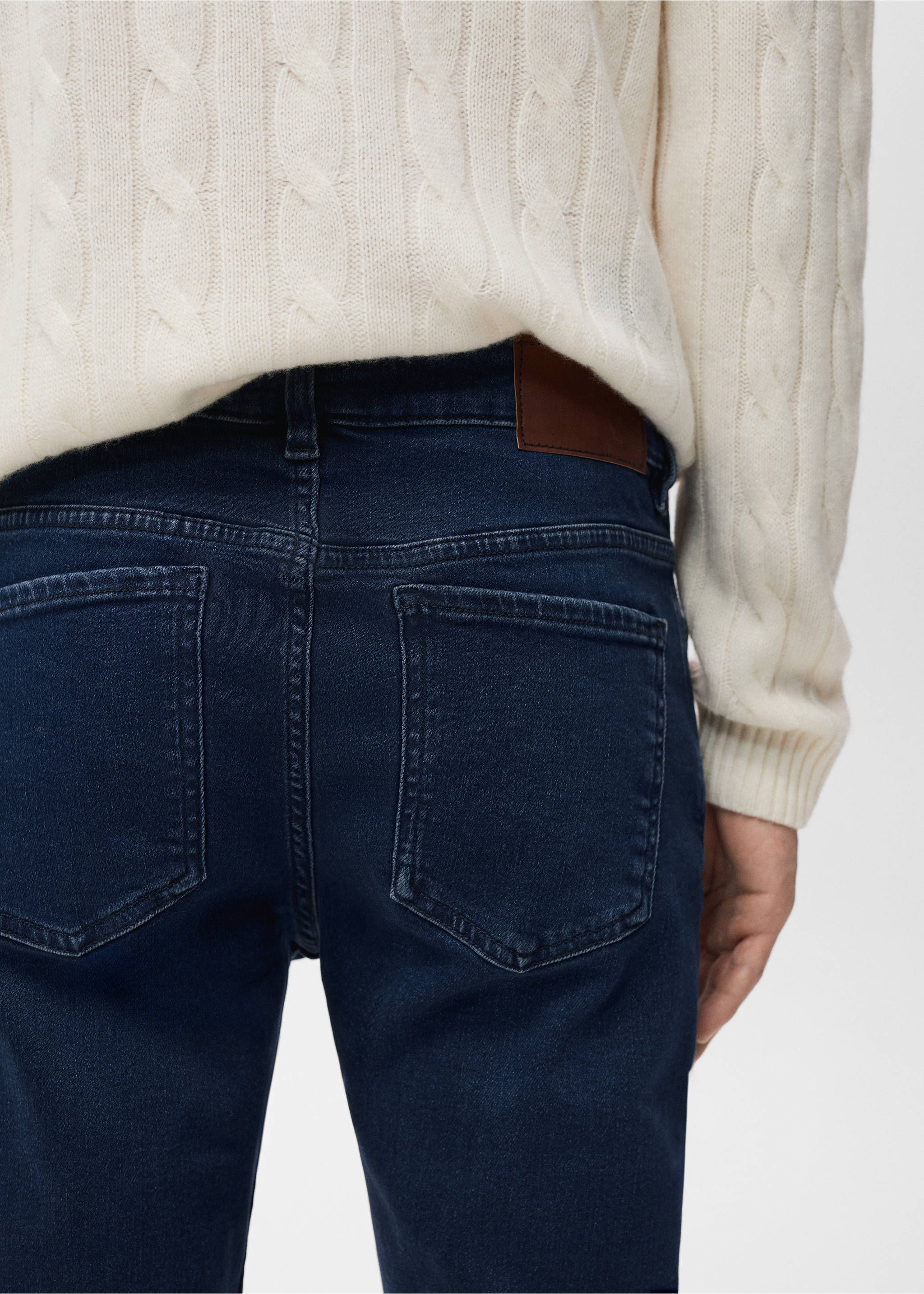 Jean Jude skinny-fit - Détail de l'article 2, Bleu foncé intense. Ref: 17054409-00.