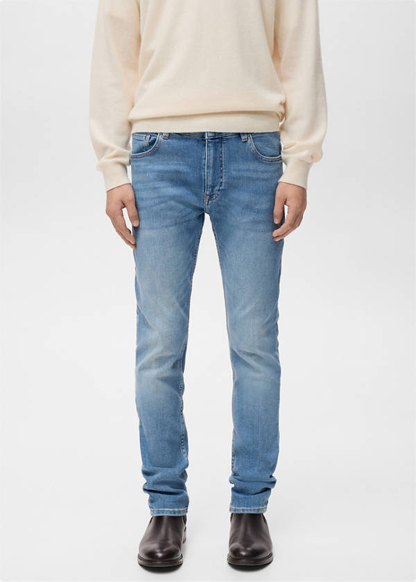 Jude skinny-fit jeans — Medium Blue