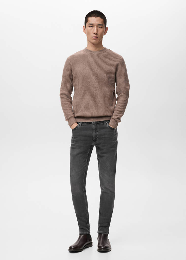 Jude skinny-fit jeans — Open Grey