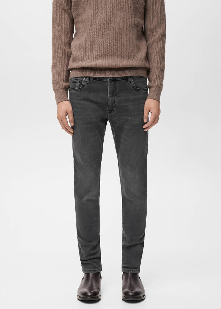 Jude skinny-fit jeans — Open Grey
