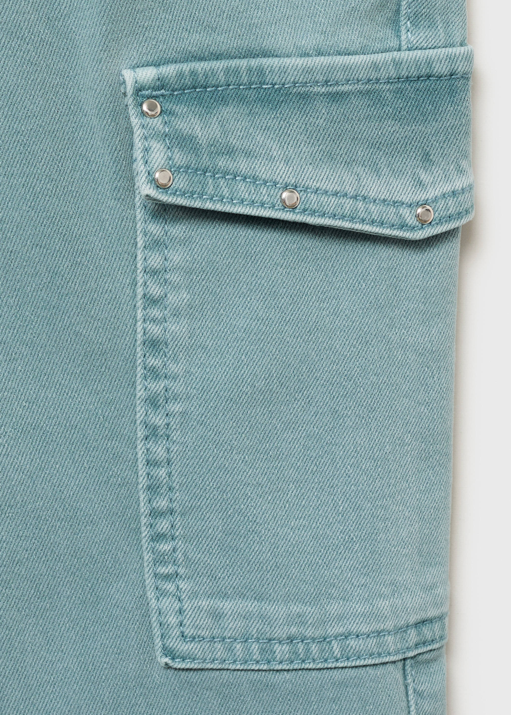 Flared cargo jeans - Details of the article 8