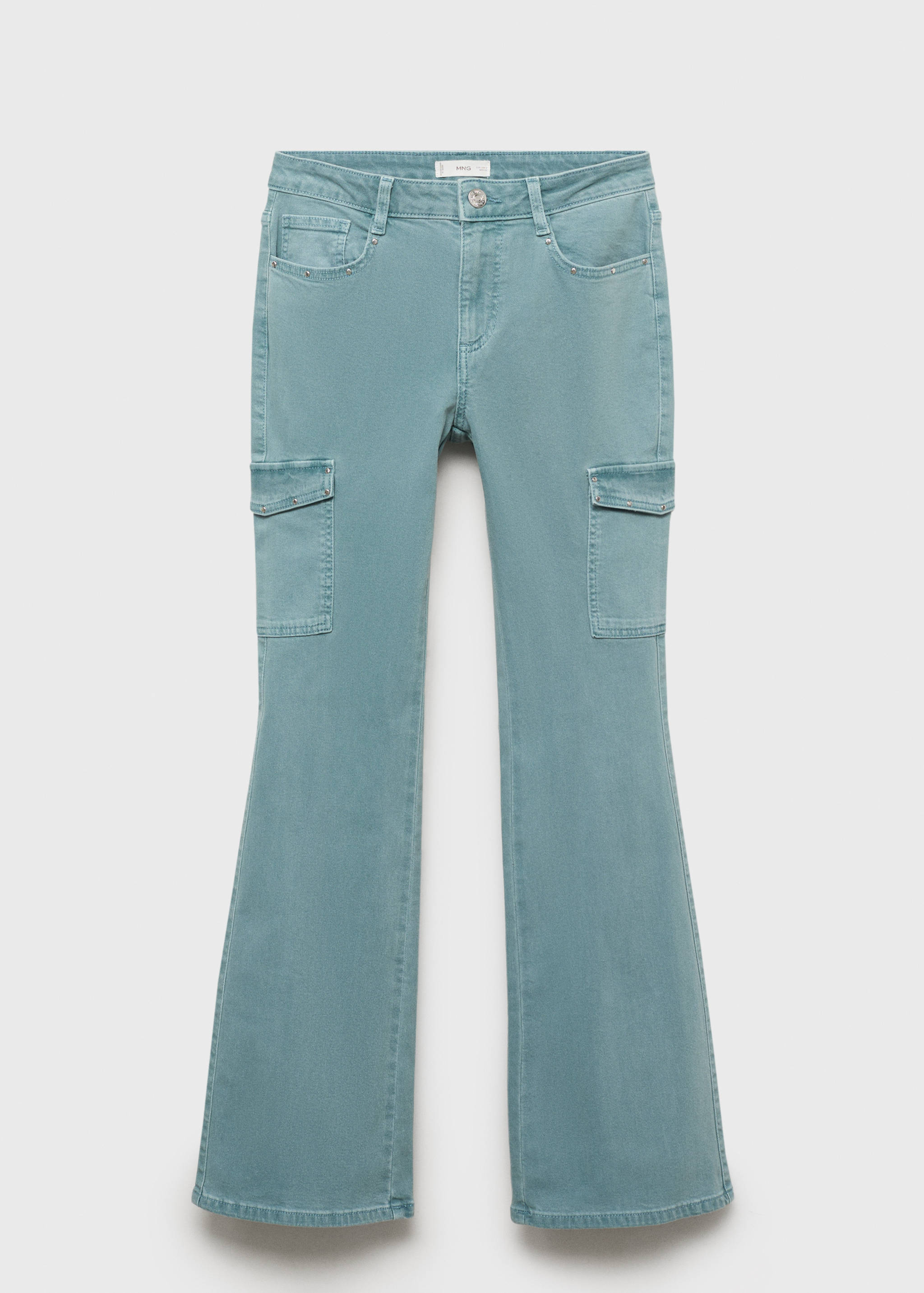 Flared cargo jeans - Article without model