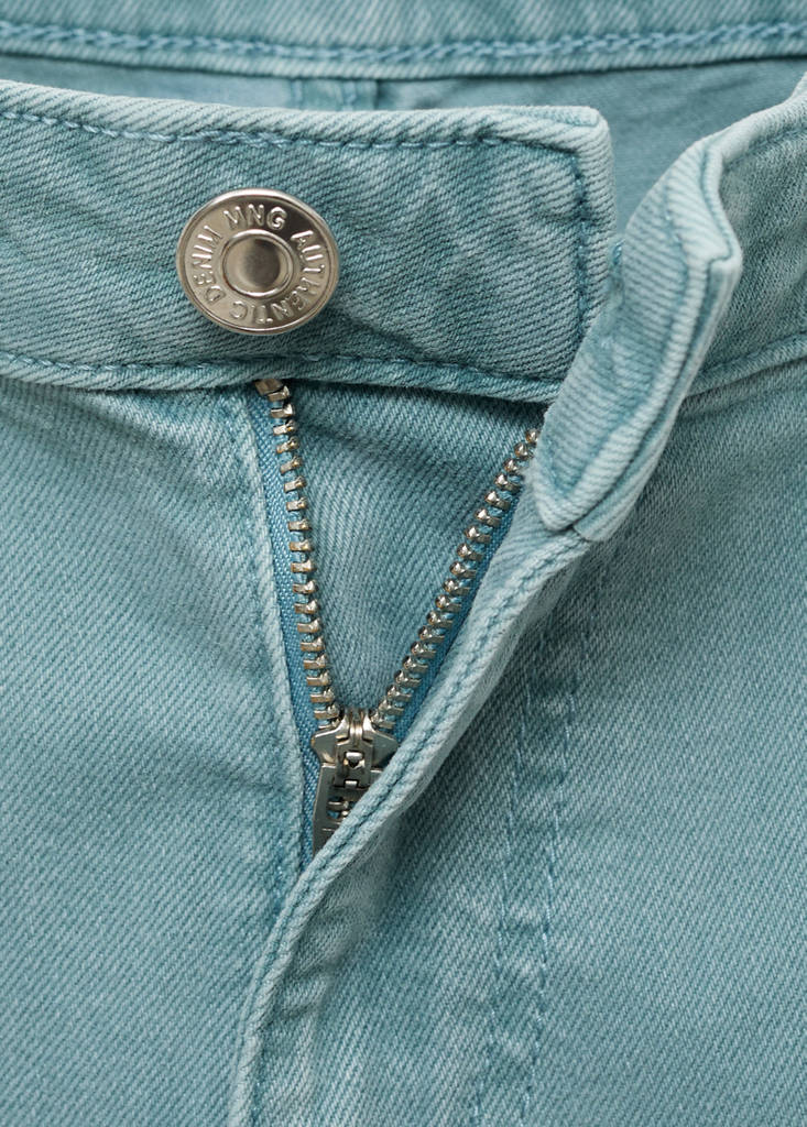 Flared cargo jeans — Blue