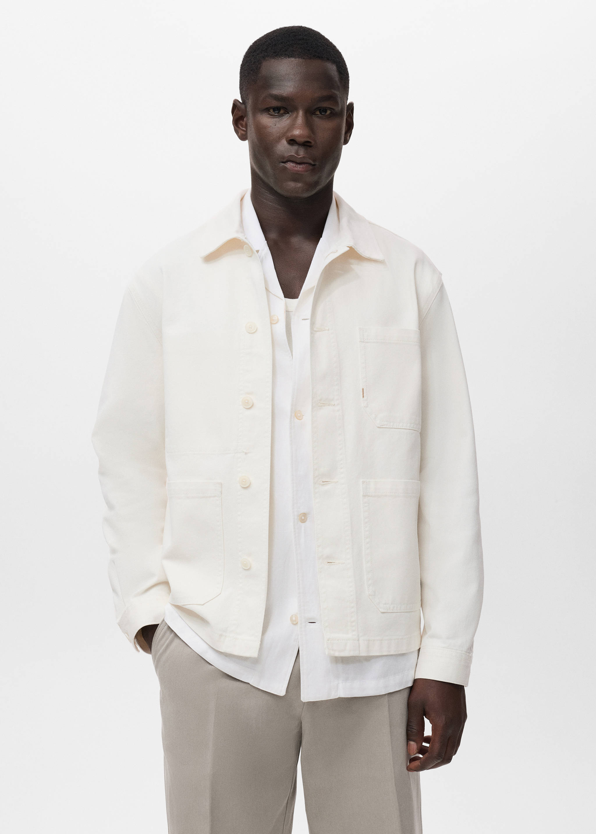 100%纯棉牛仔布夹克 - null