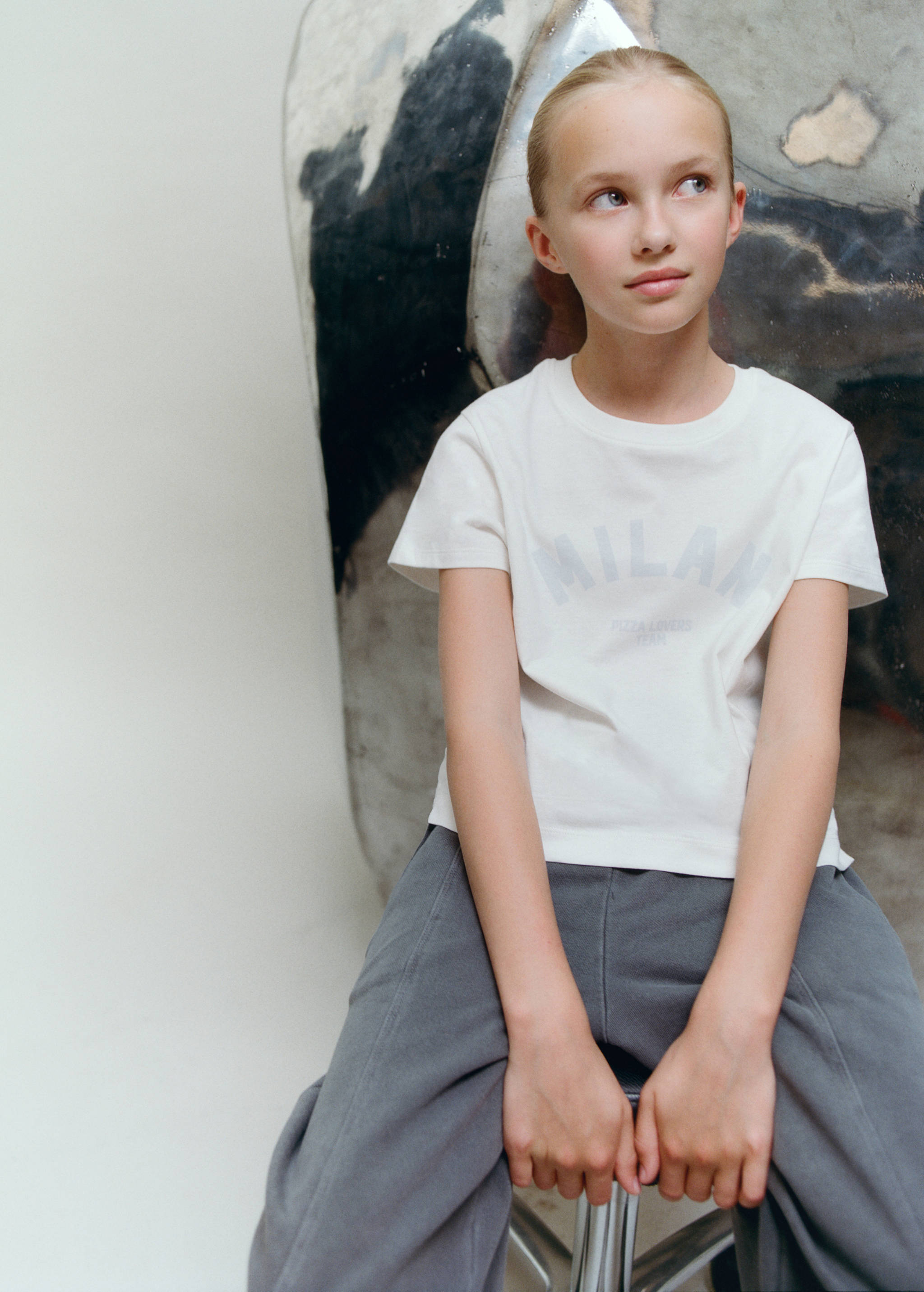 Kurzärmliges Print-T-Shirt - Detail des Artikels 5