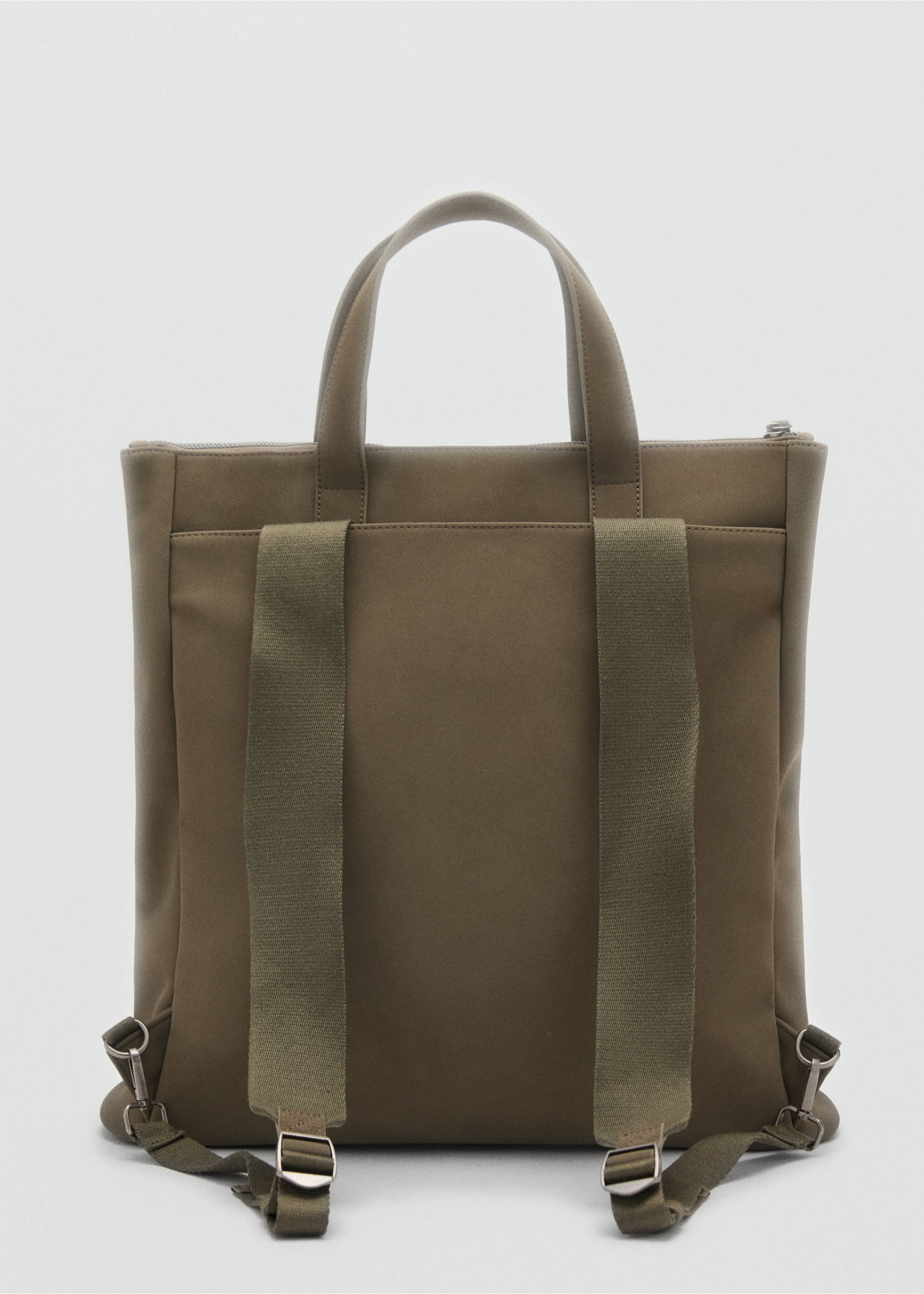 Mochila multifuncional bolsillos - Detalle del artículo 1, Khaki. Ref: 17054425-00.