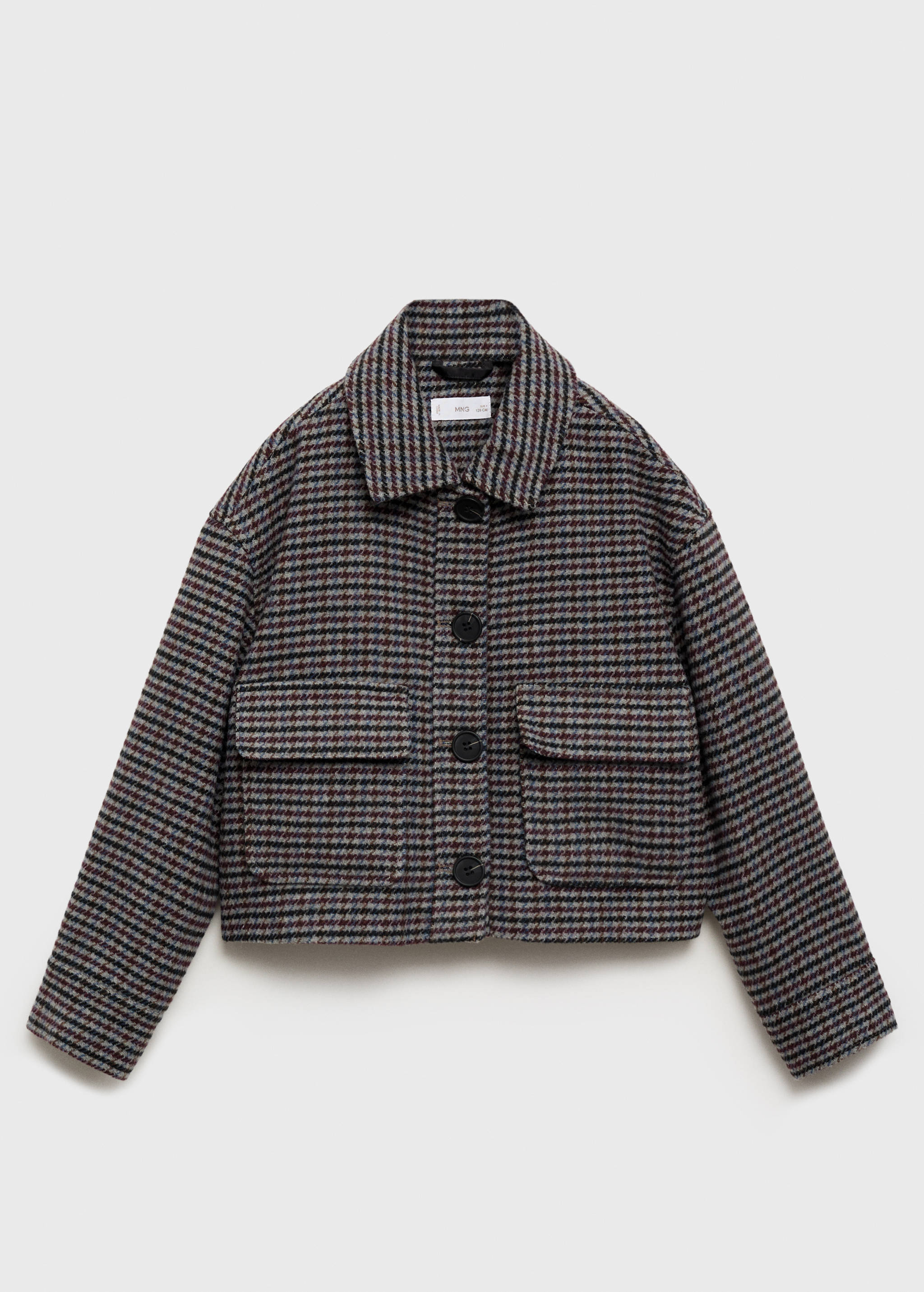 Tweed wool coat - Article without model