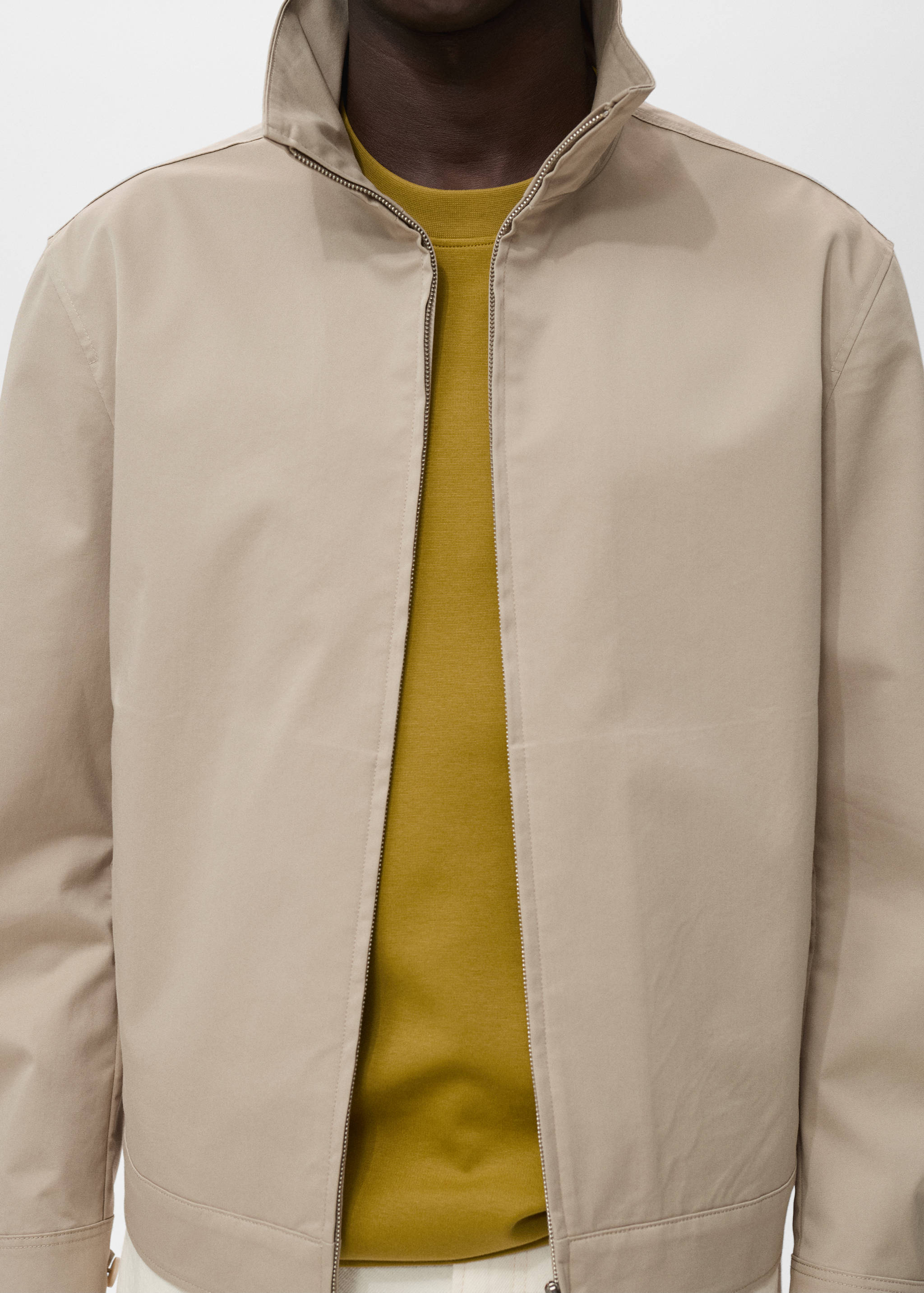Zipper cotton jacket - Details of the article 6