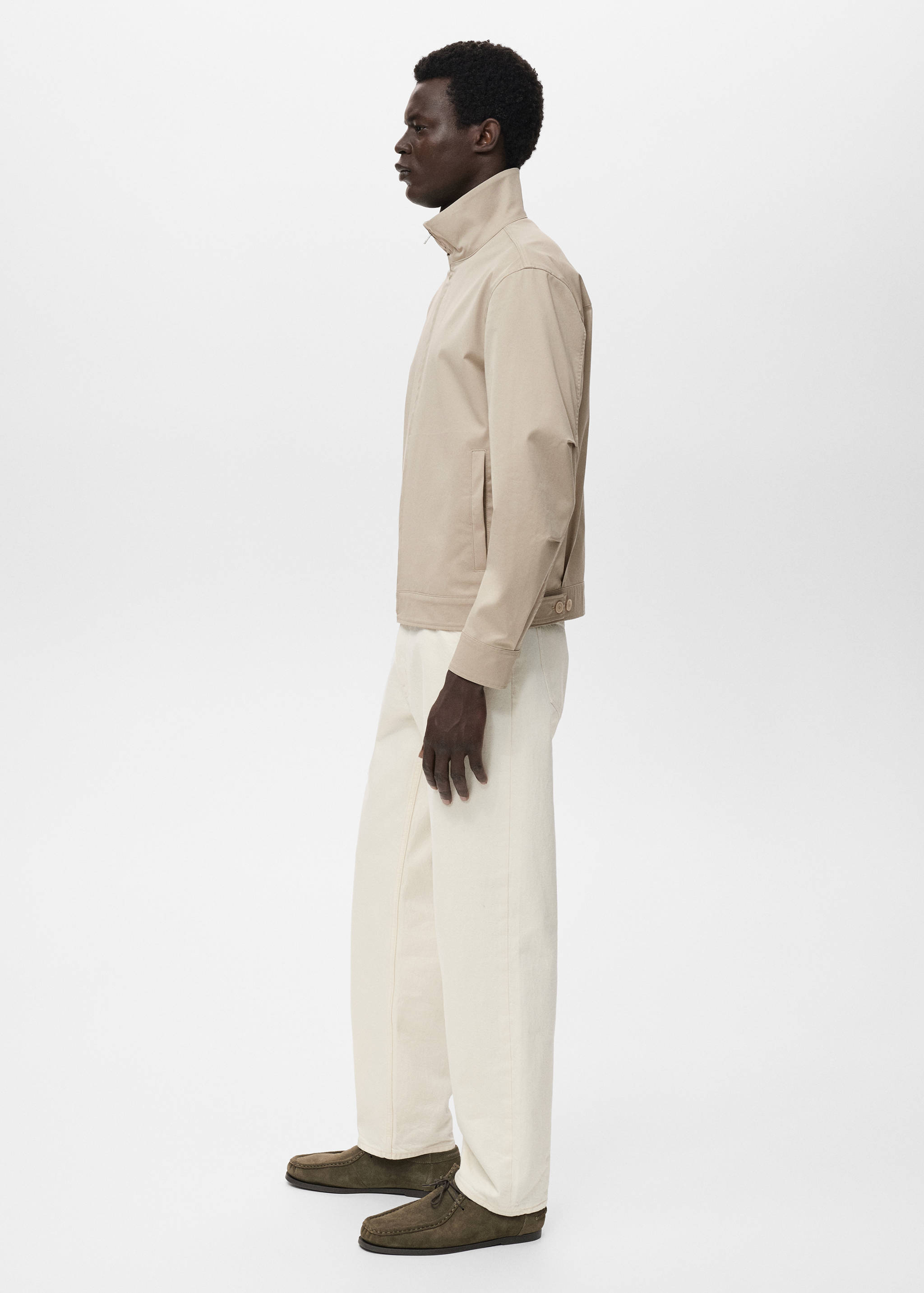 Zipper cotton jacket - Details of the article 2