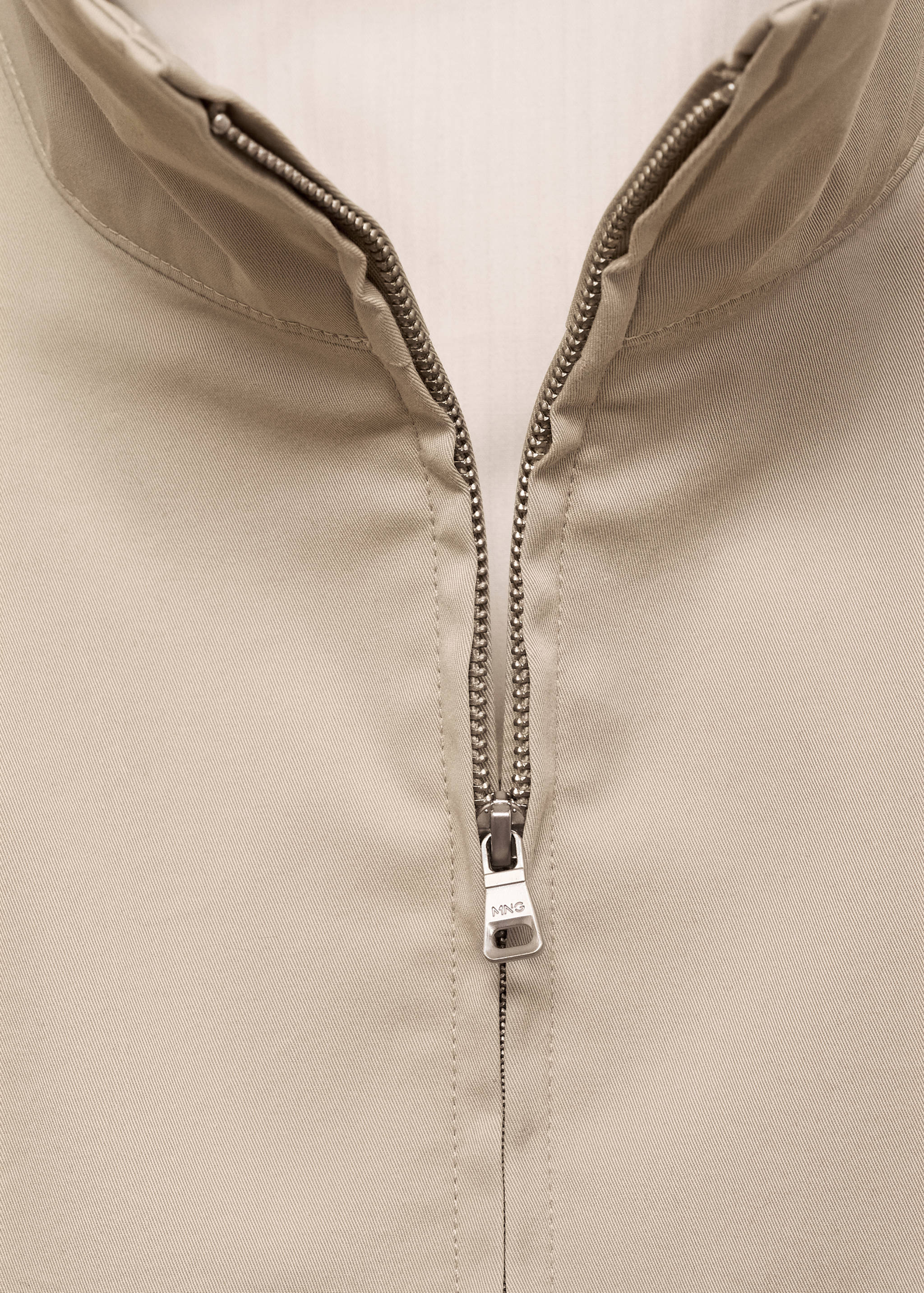Zipper cotton jacket - Details of the article 8