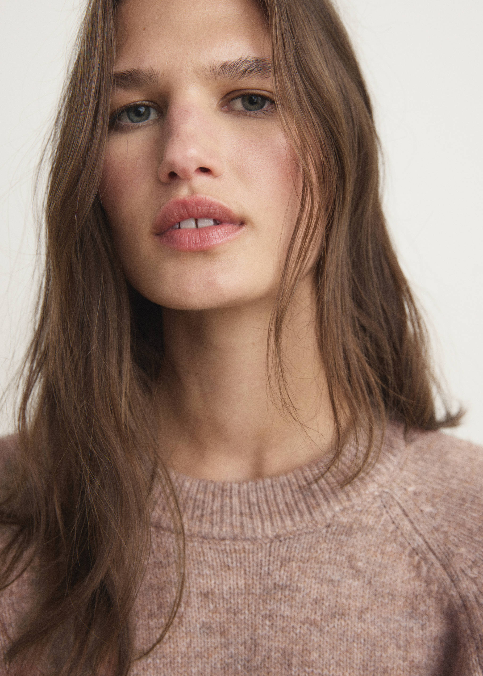 Camisola de malha jaspeada - Pormenor do artigo 1