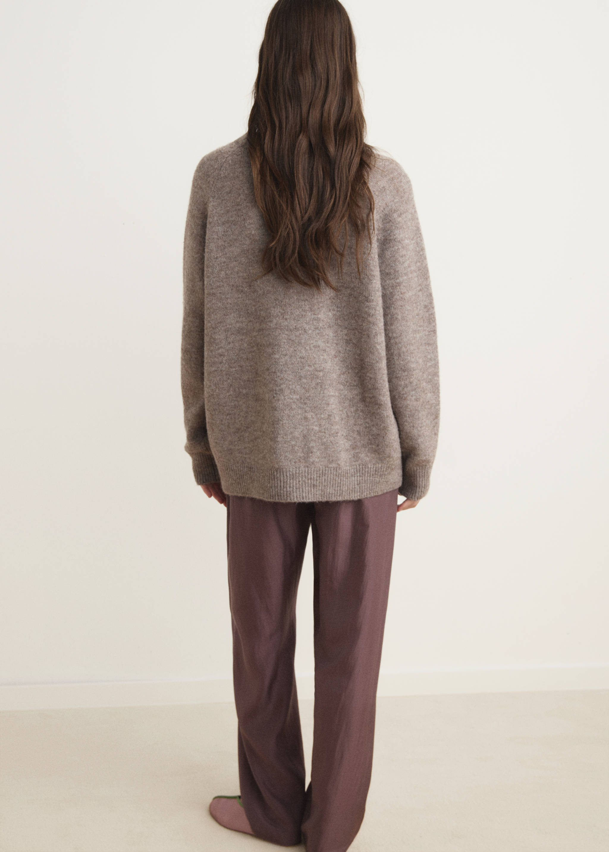 Sweater rajutan marmer - Versi terbalik dari barang