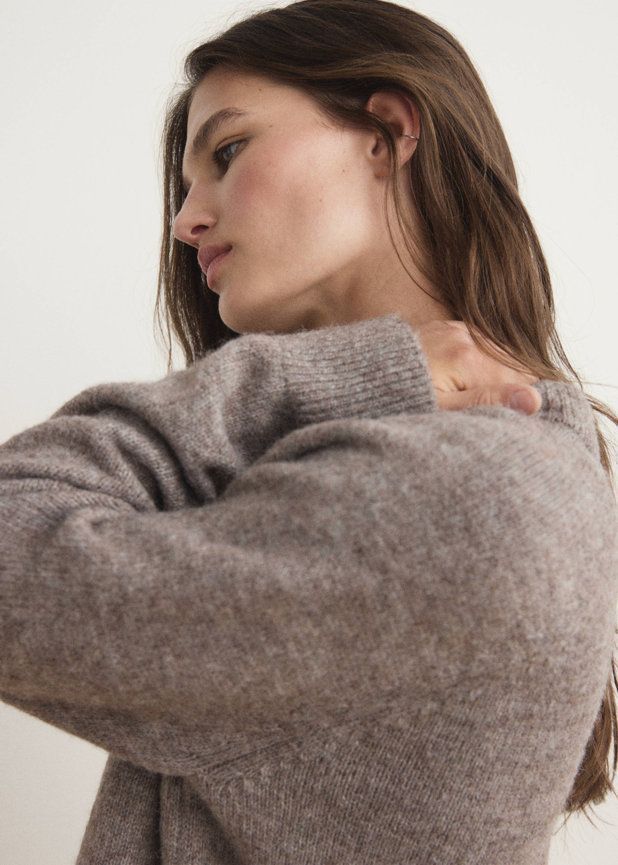 Sweater rajutan marmer - Rincian barang 1