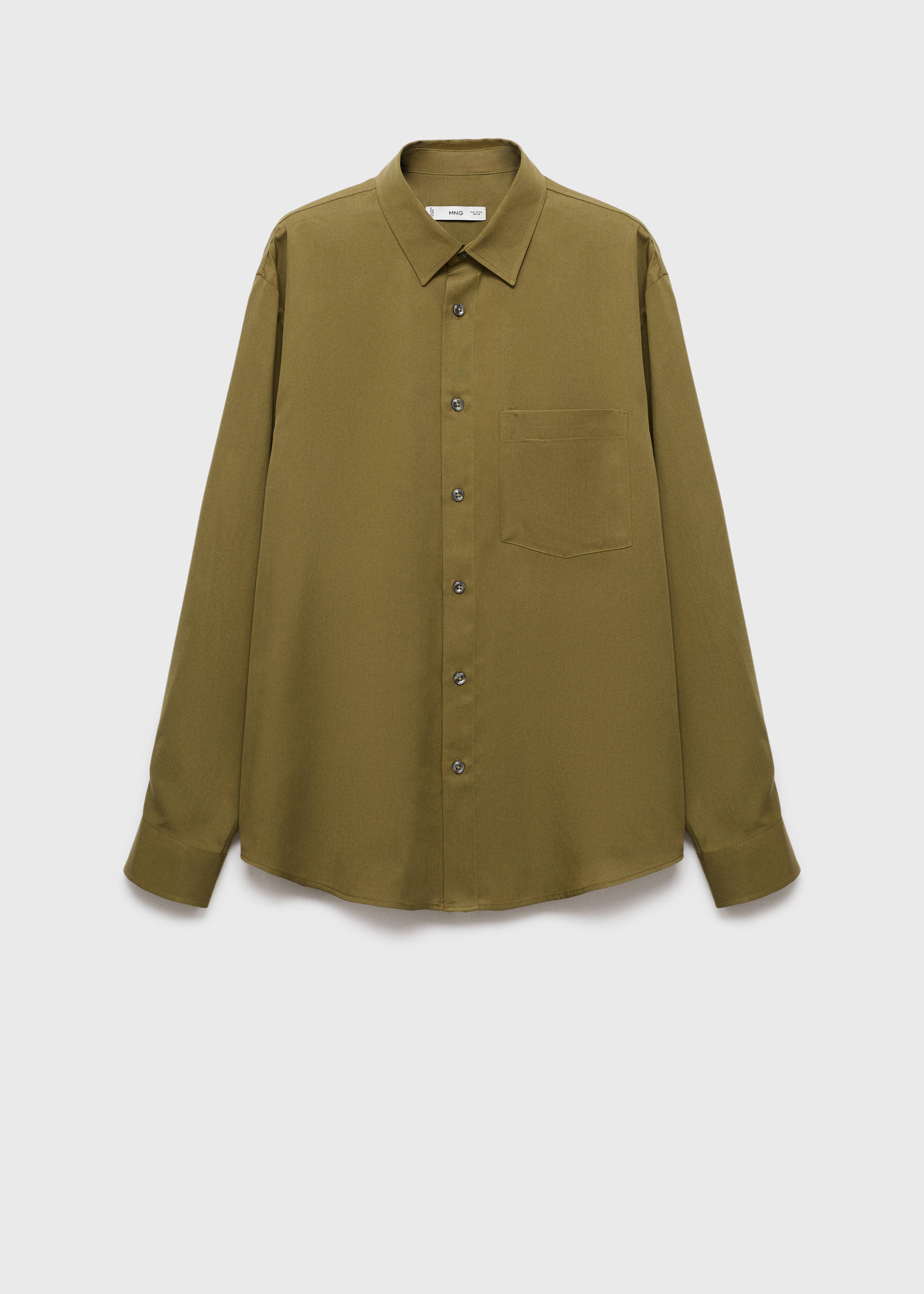 100% lyocell shirt with pocket - Article without model