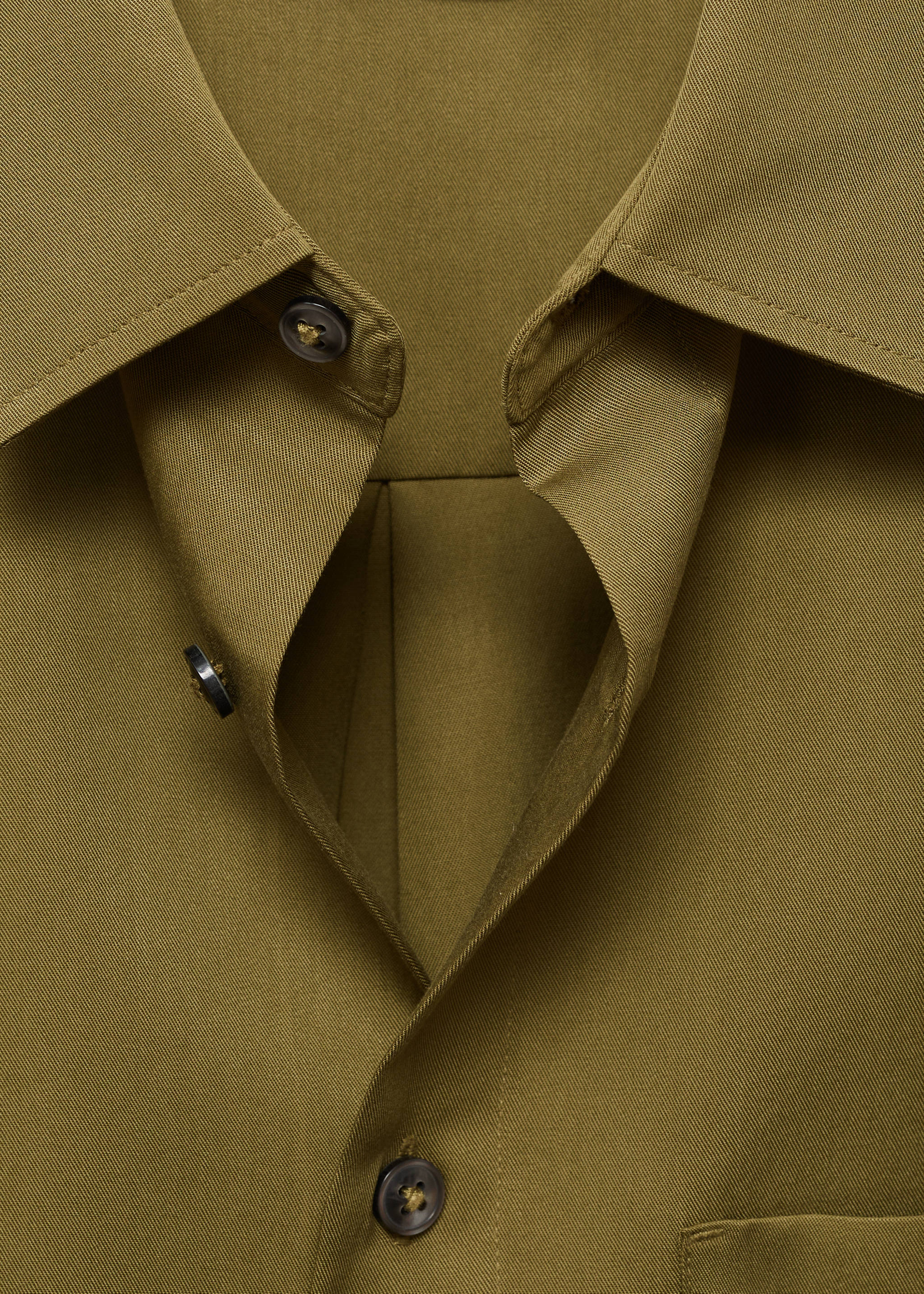100% lyocell shirt with pocket - Details of the article 8