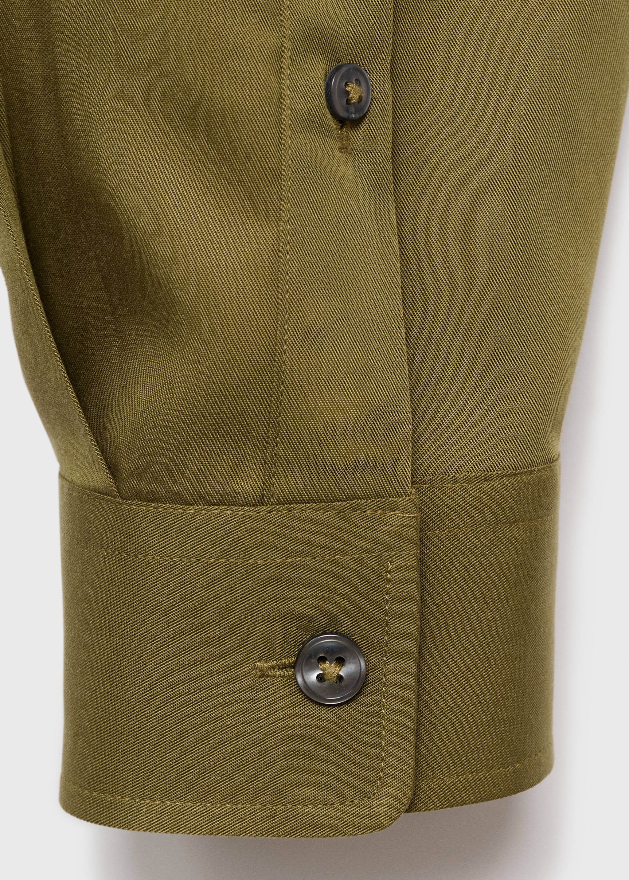 100% lyocell shirt with pocket - Details of the article 0