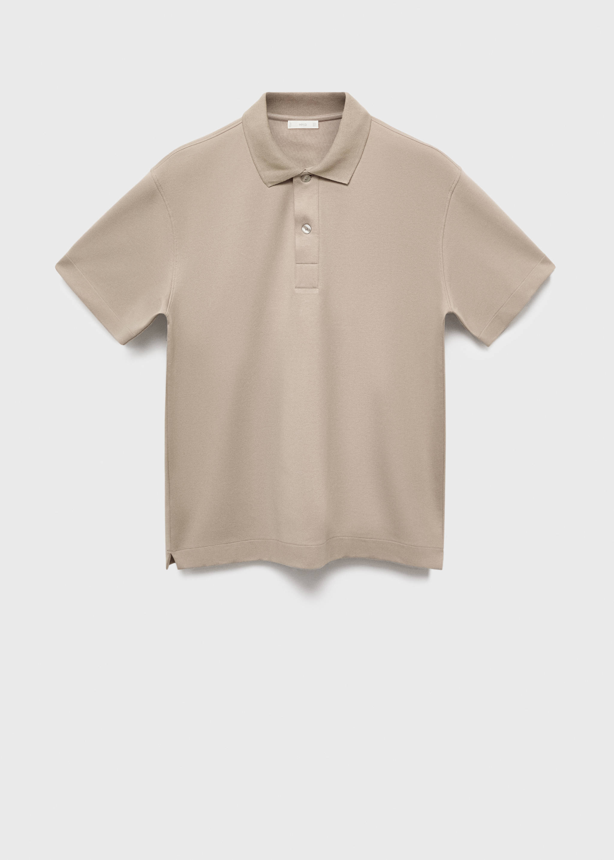 Relaxed-fit cotton polo - Article without model