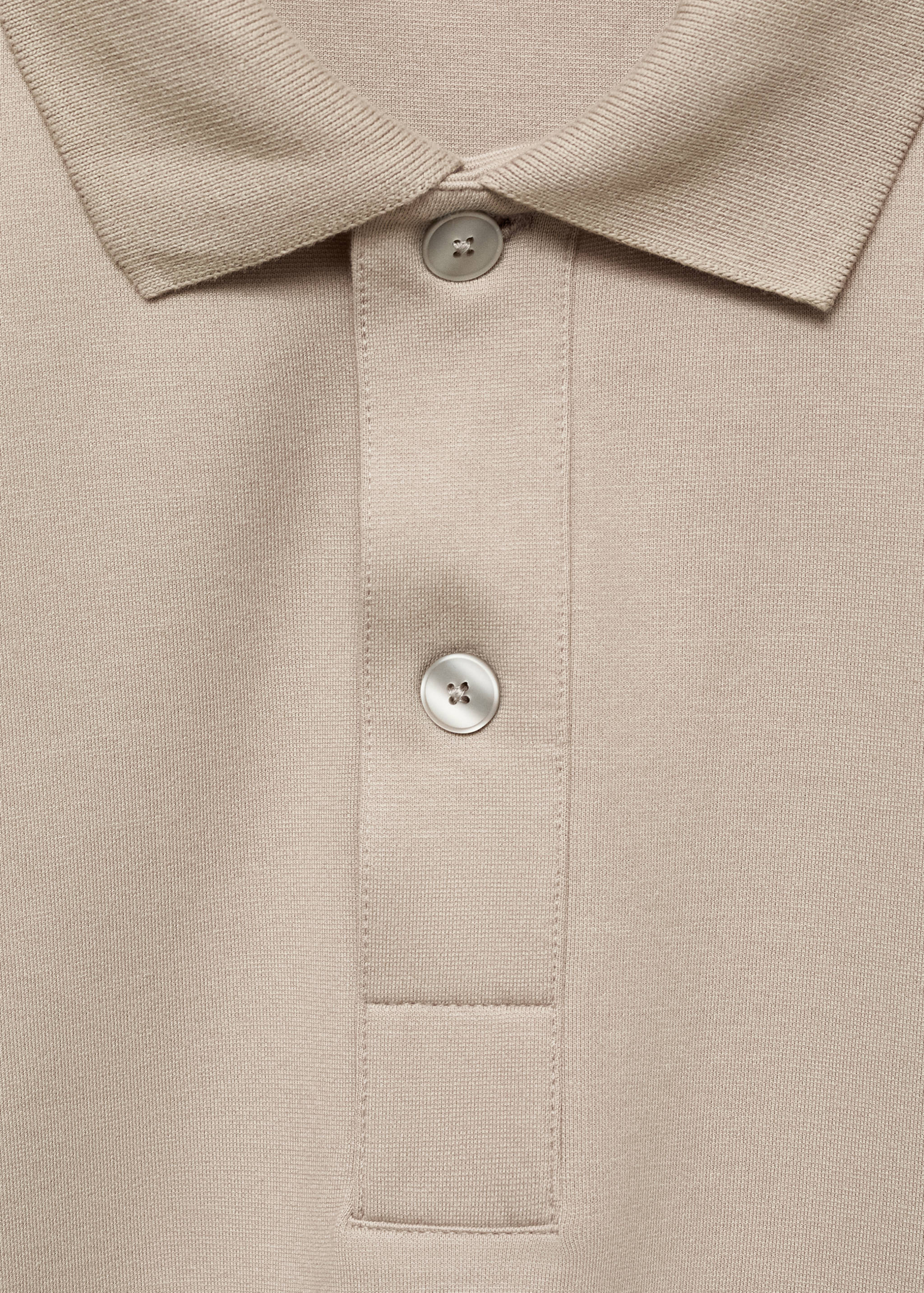 Relaxed-fit cotton polo - Details of the article 8