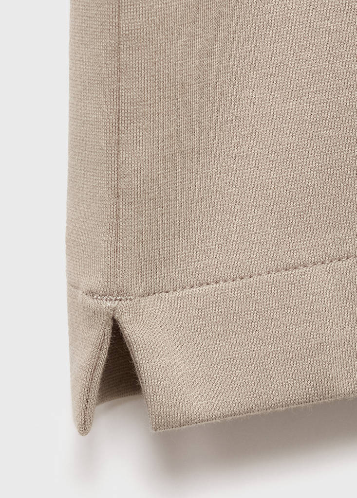 Relaxed-fit cotton polo — Light/Pastel Grey