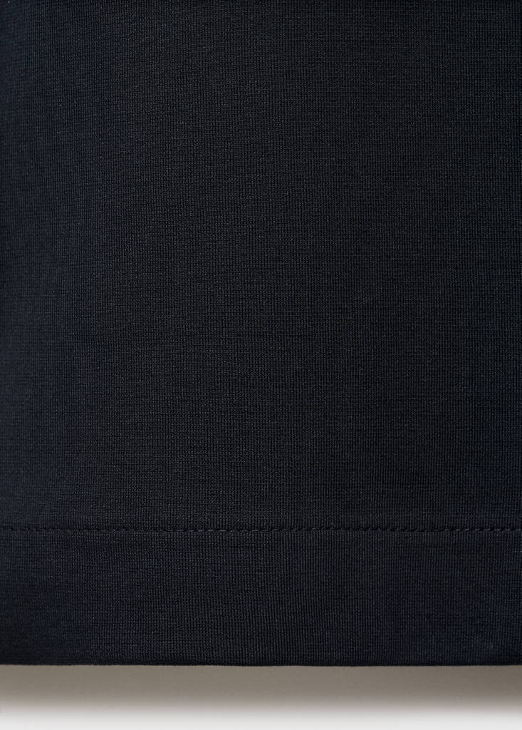 Relaxed-fit cotton polo — Navy