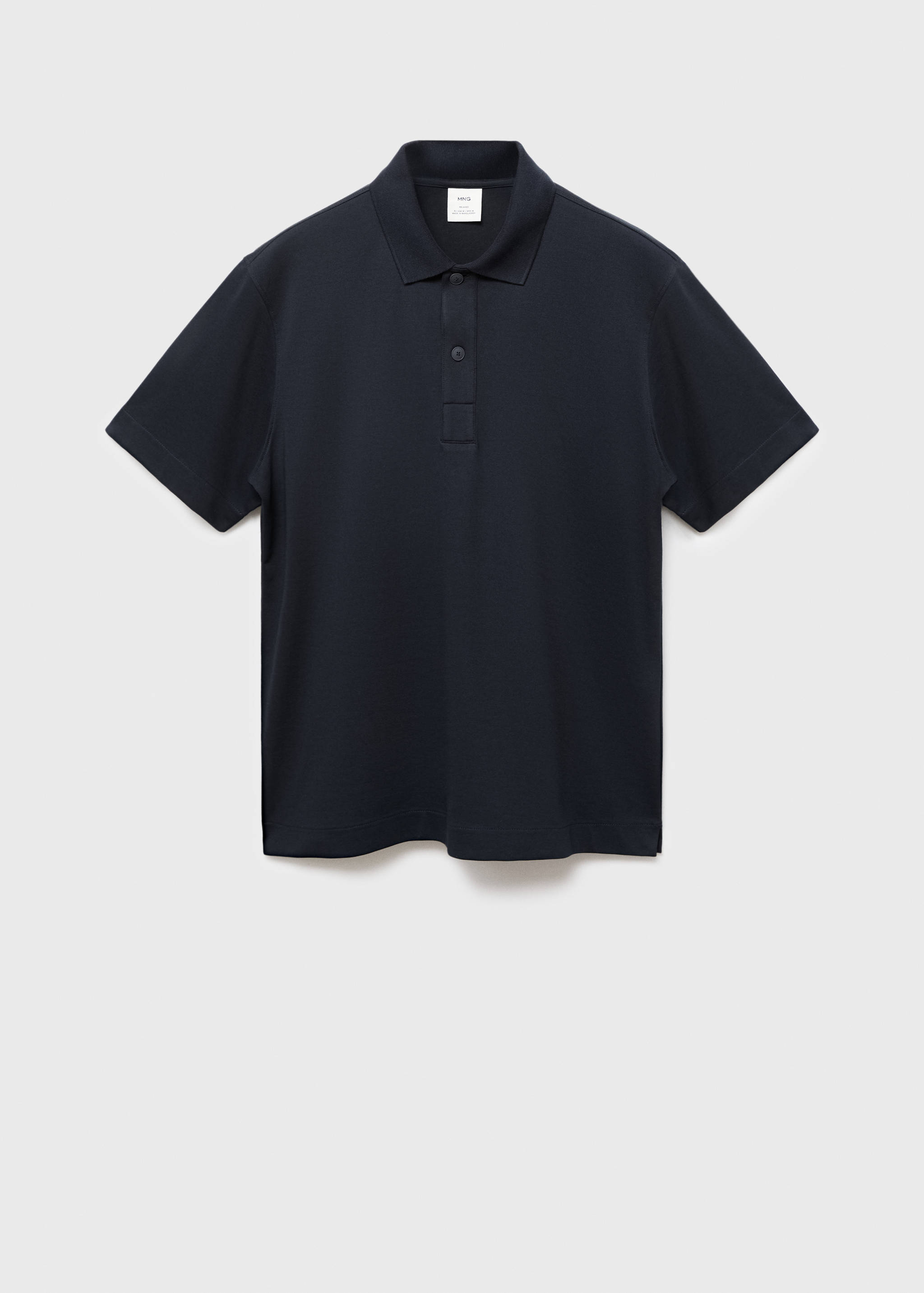 Поло relaxed fit из хлопка - Изделие без модели