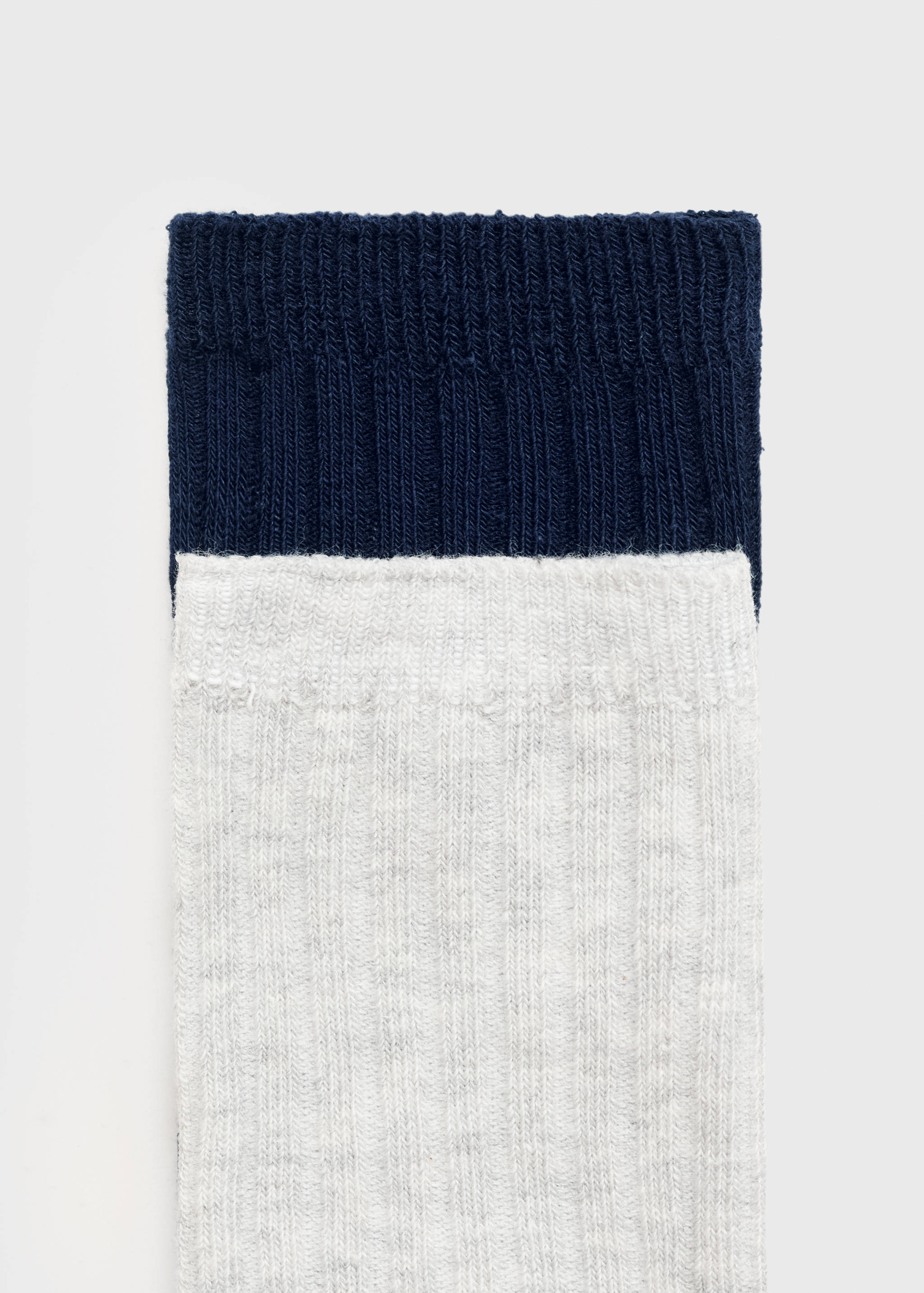 2 pack ribbed socks - Reverse of the article