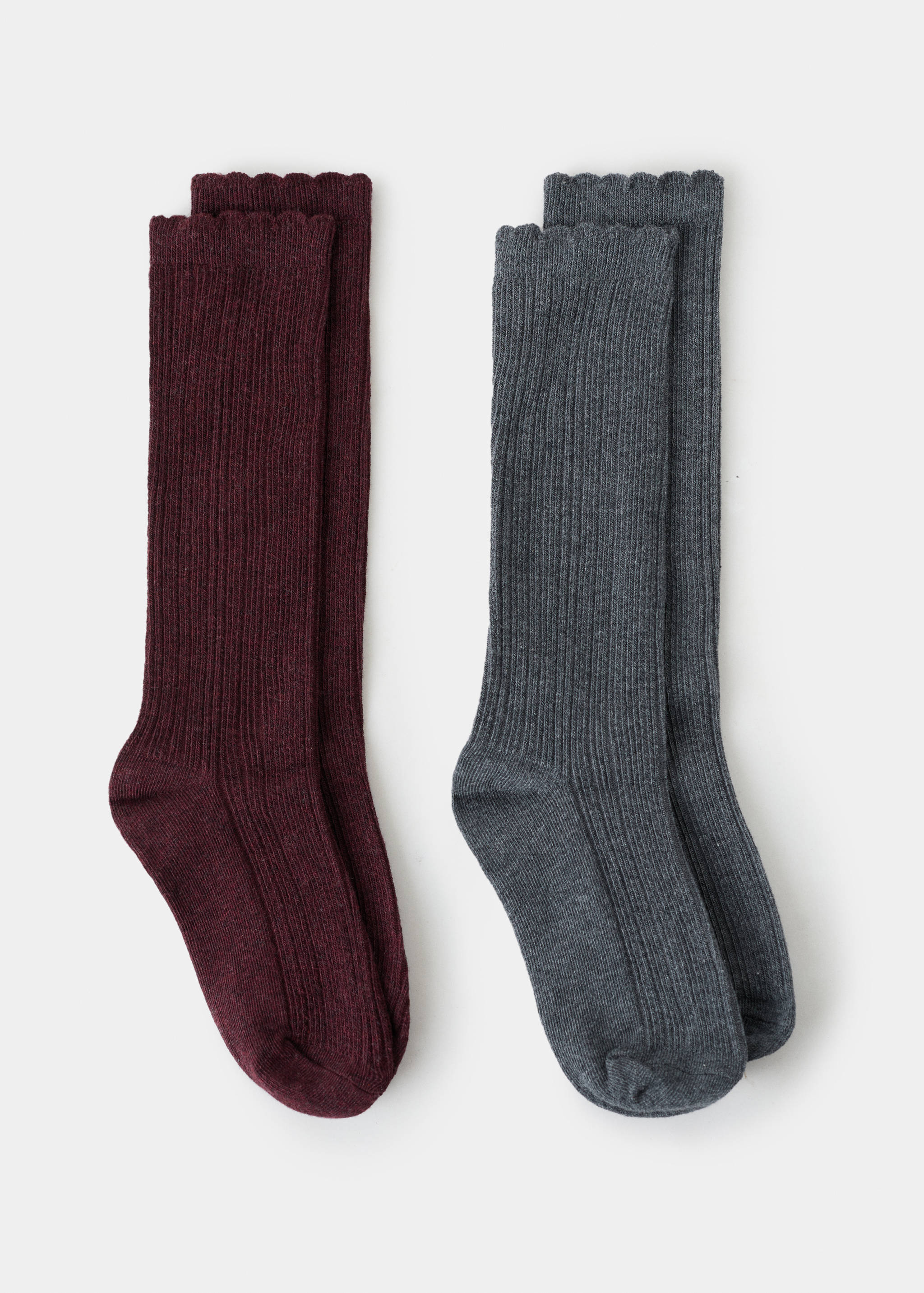 2 pack ribbed socks - Article without model