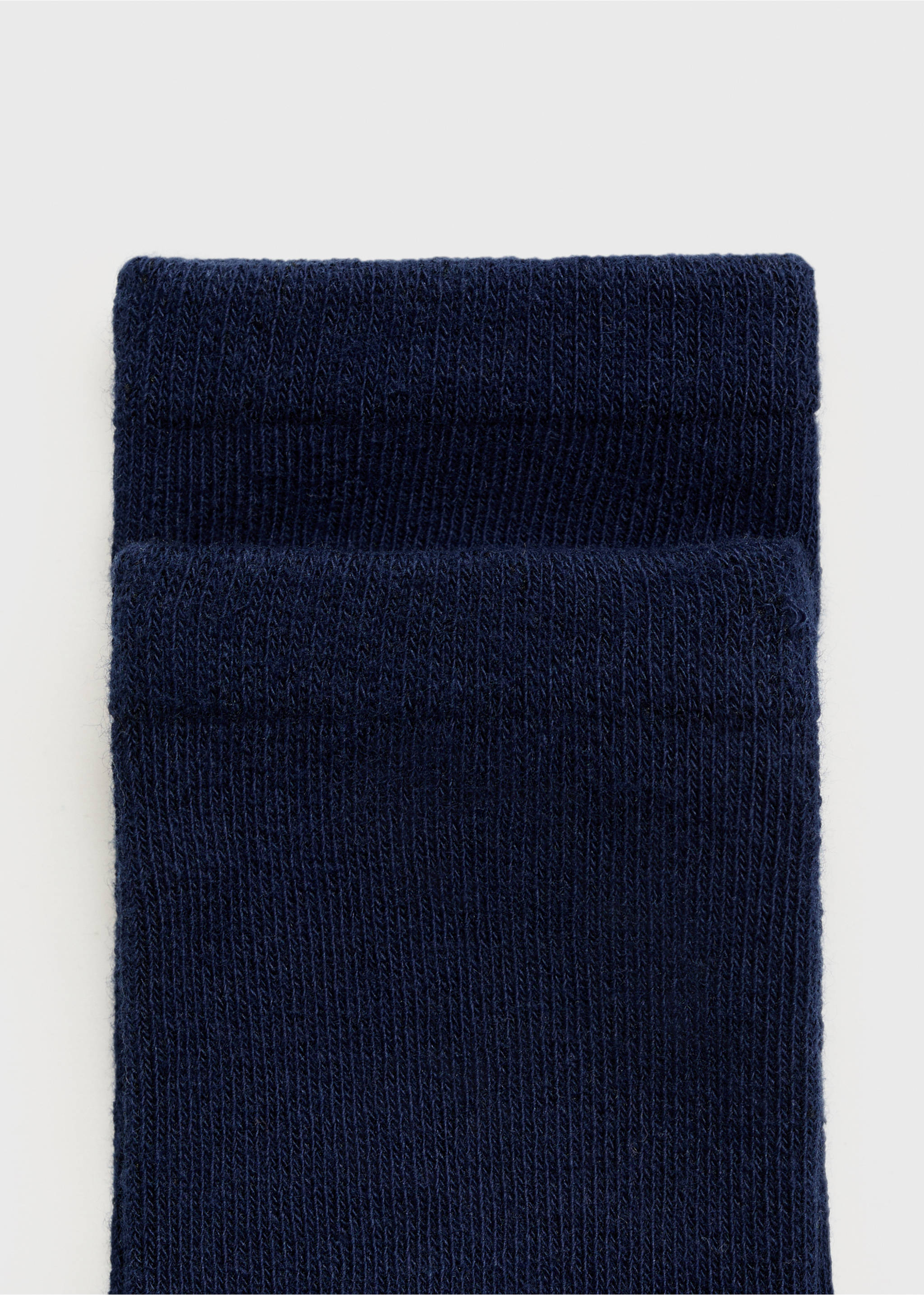 Cotton socks - Details of the article 8, Navy. Ref: 17054435-00.