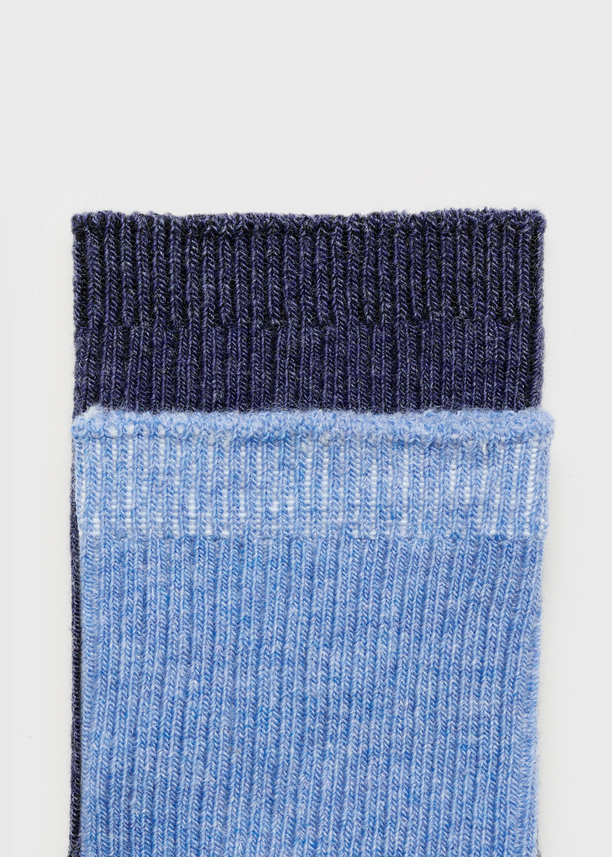 2 pack ribbed socks - Reverse of the article