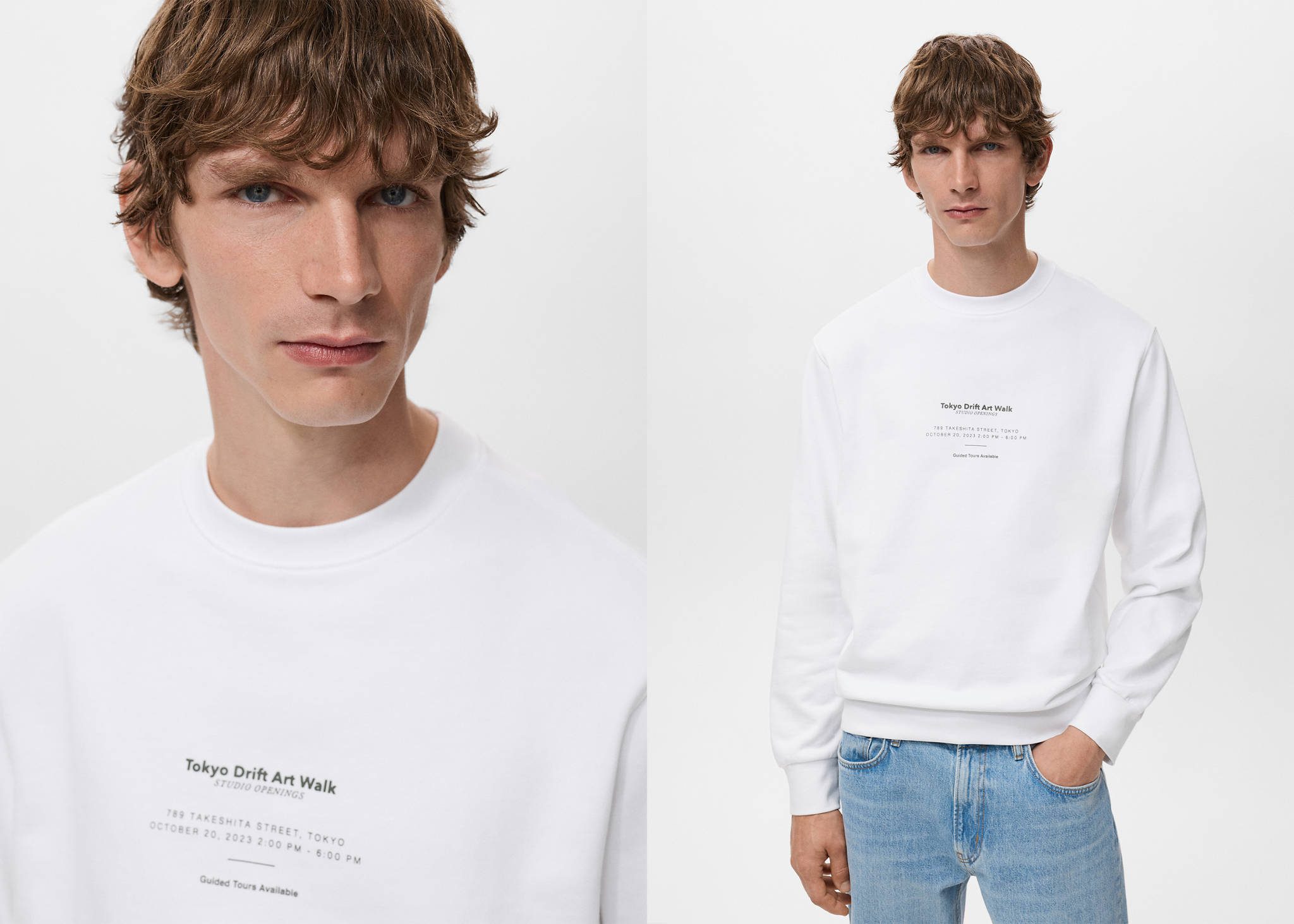 100% cotton sweatshirt text - Panoramic plane
