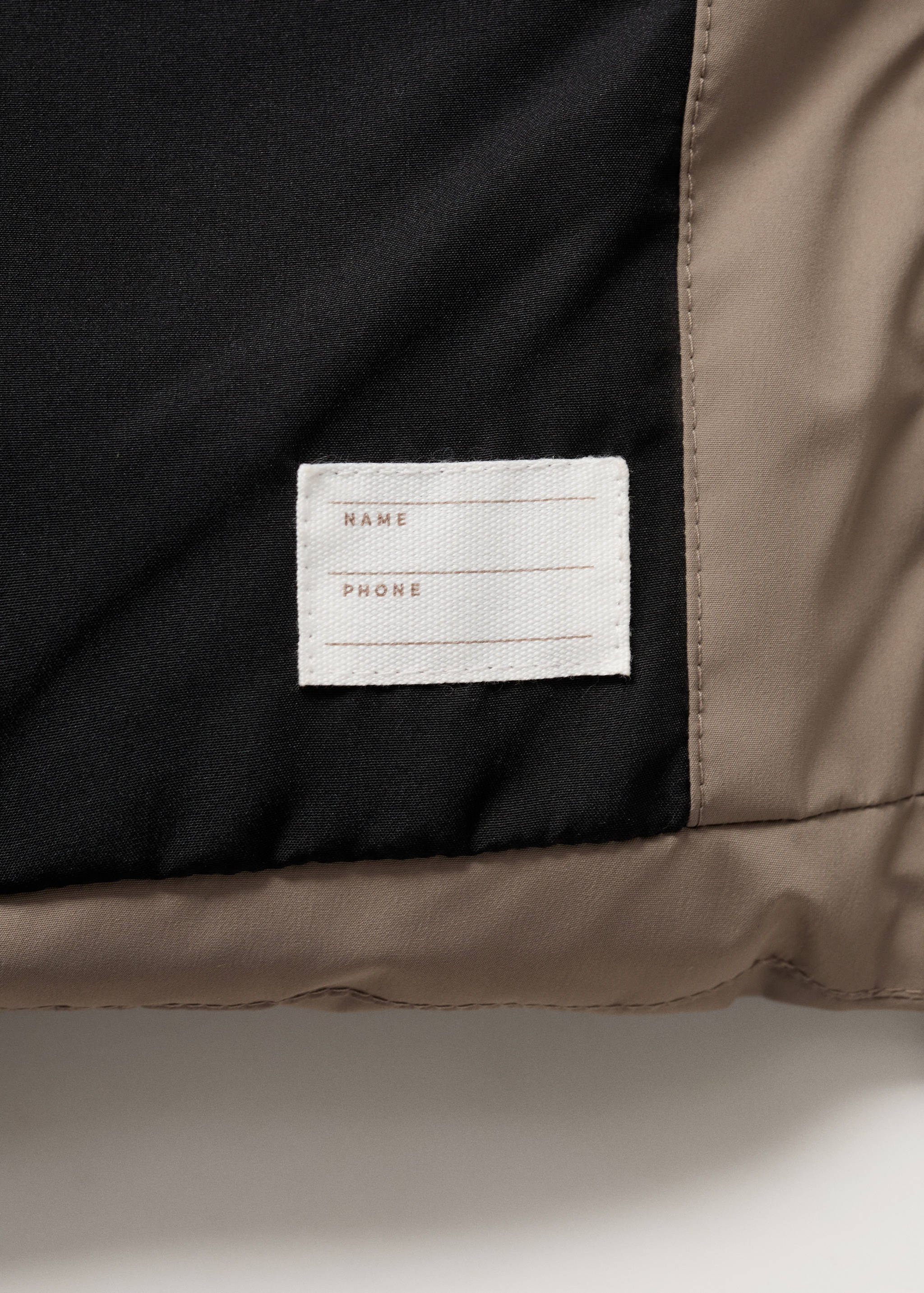 Anorak largo acolchado capucha - Detalle del artículo 0