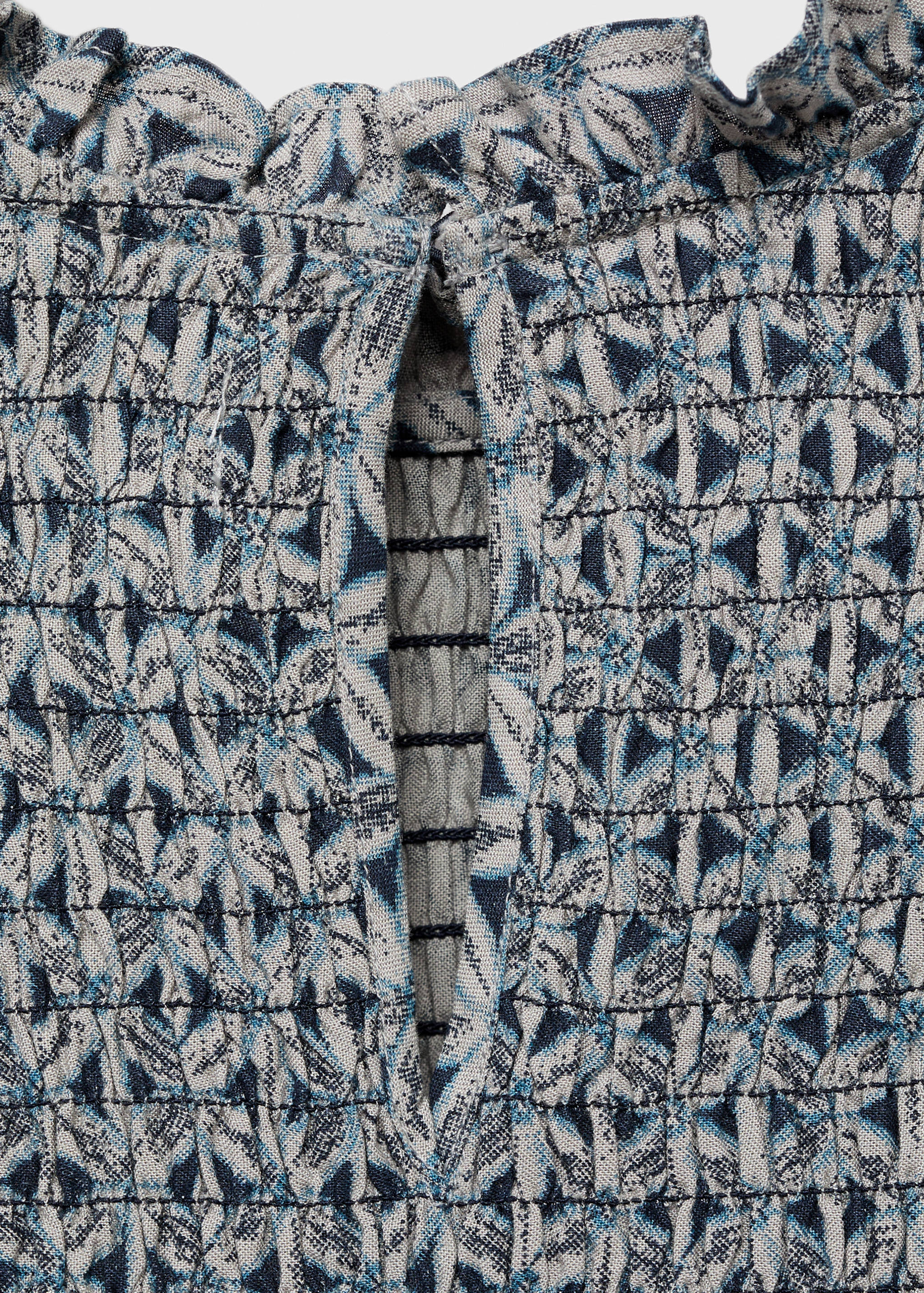 Blusa estampado floral - Pormenor do artigo 0