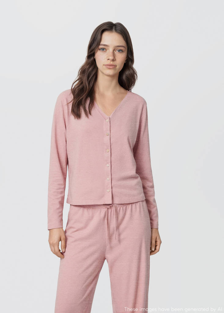 Long pyjama pack — Pastel Pink