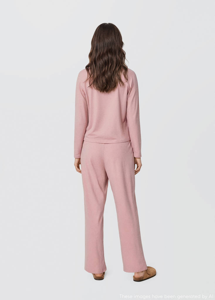 Long pyjama pack — Pastel Pink