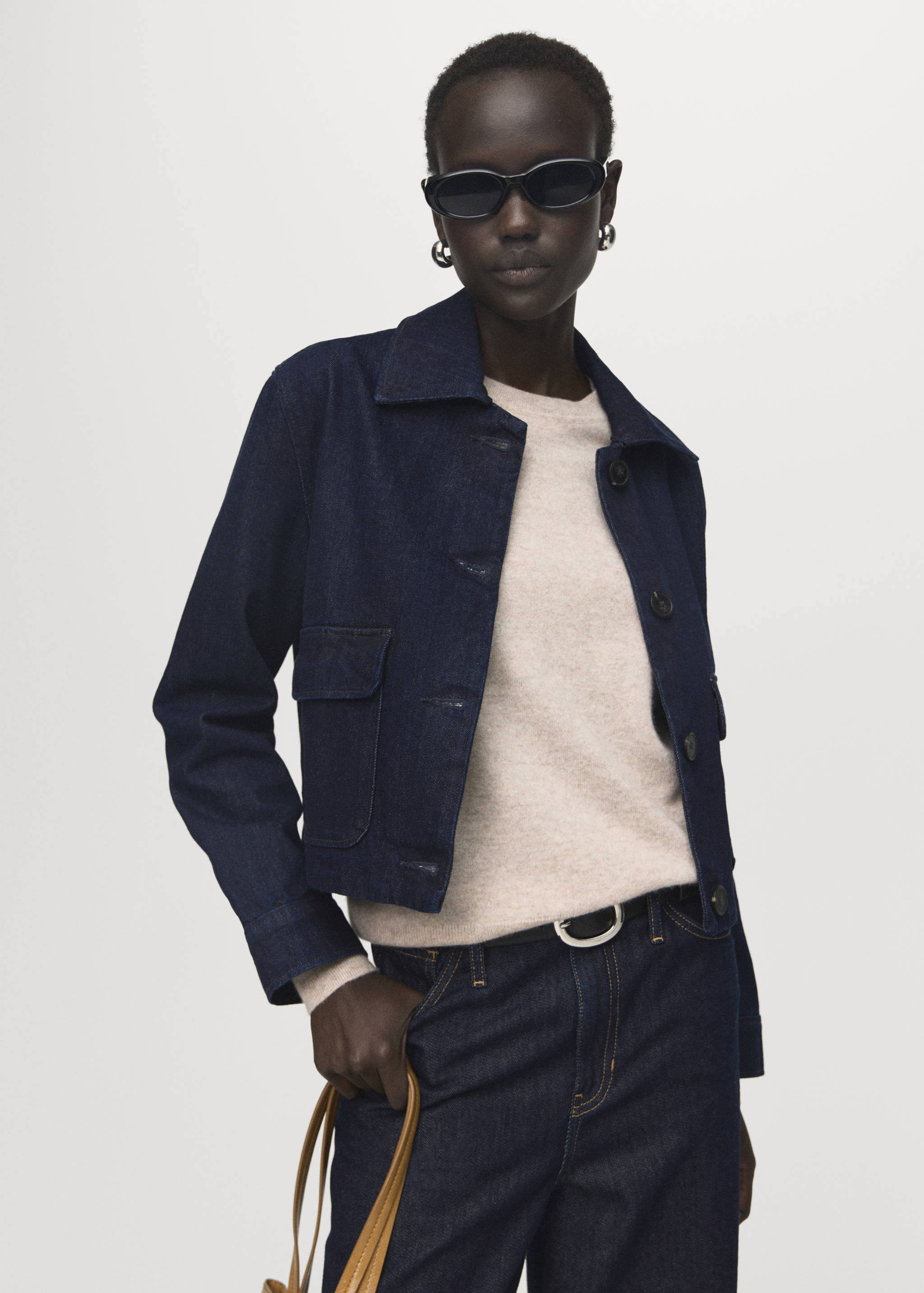 Chaqueta denim bolsillos - Detalle del artículo 2