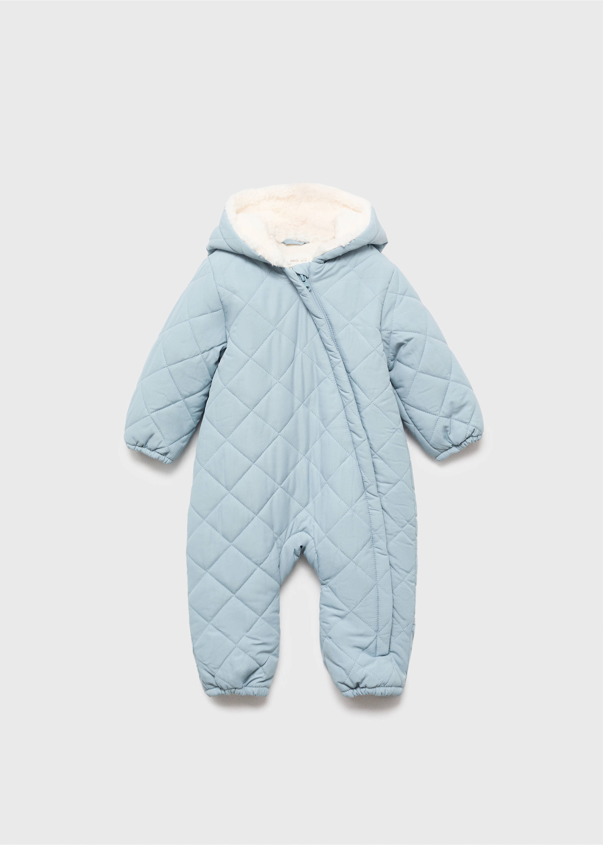 Buzo acolchado interior borreguito - Artículo sin modelo, Azul. Ref: 17055141-00.