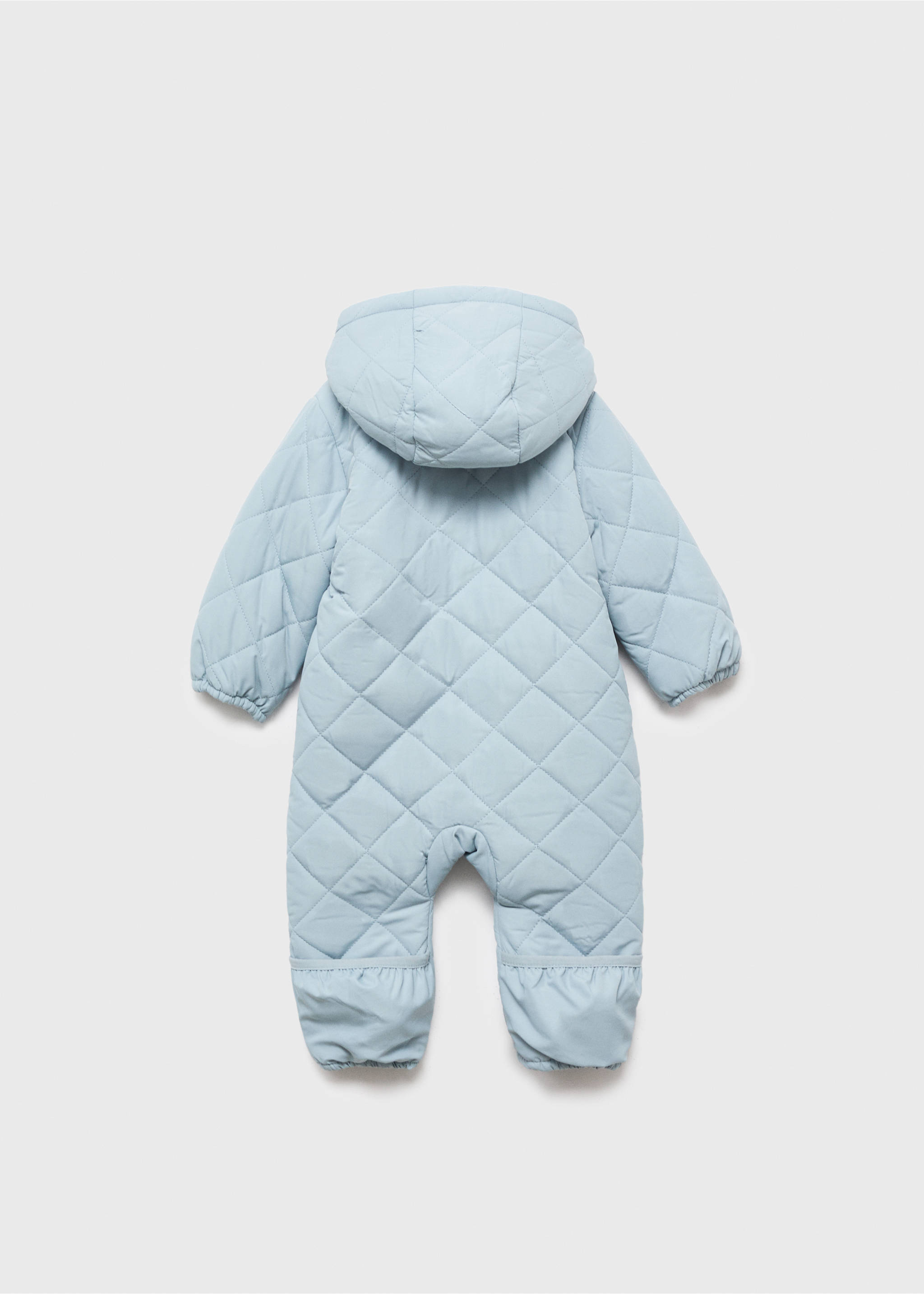 Buzo acolchado interior borreguito - Reverso del artículo, Azul. Ref: 17055141-00.