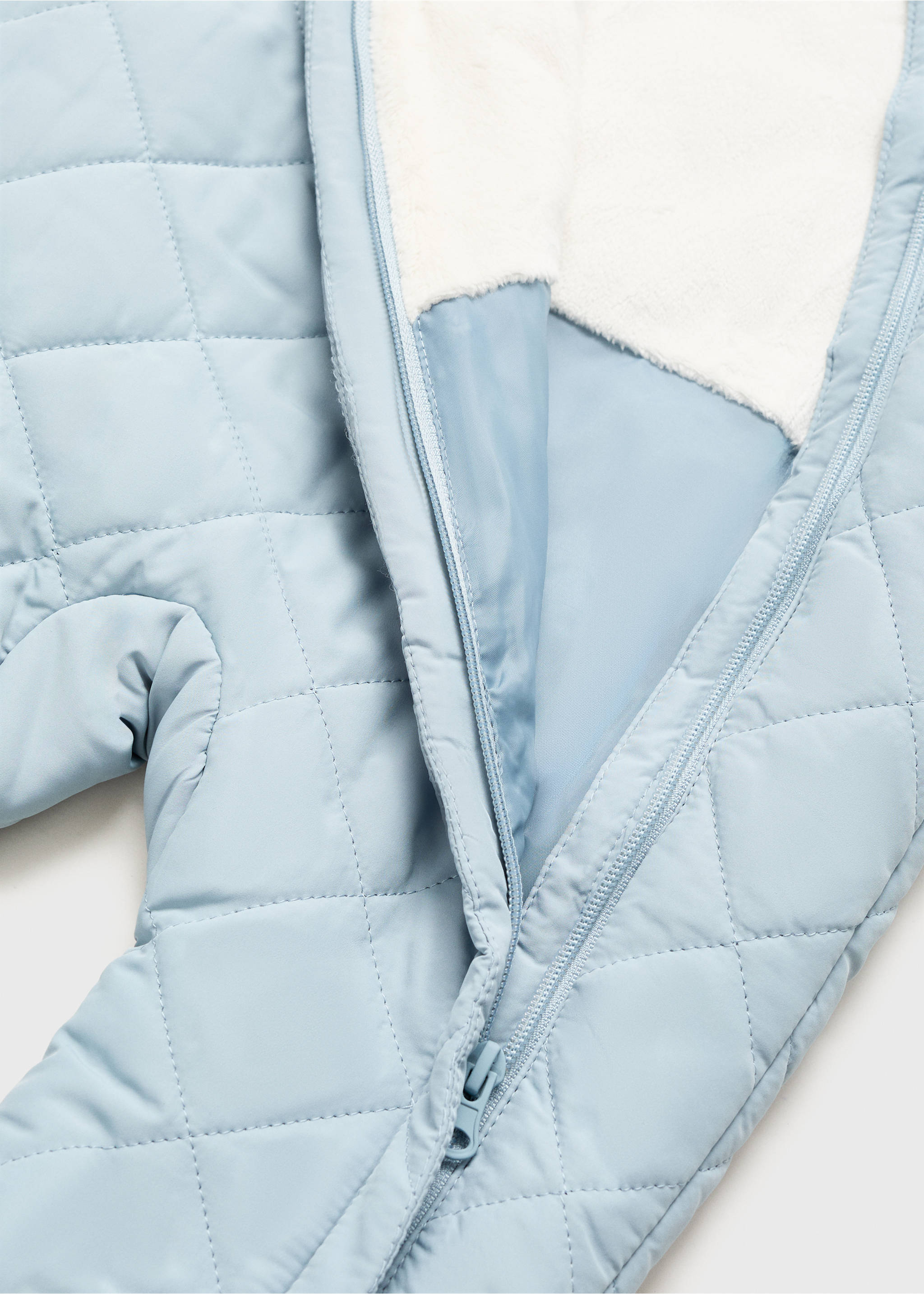 Buzo acolchado interior borreguito - Detalle del artículo 8, Azul. Ref: 17055141-00.