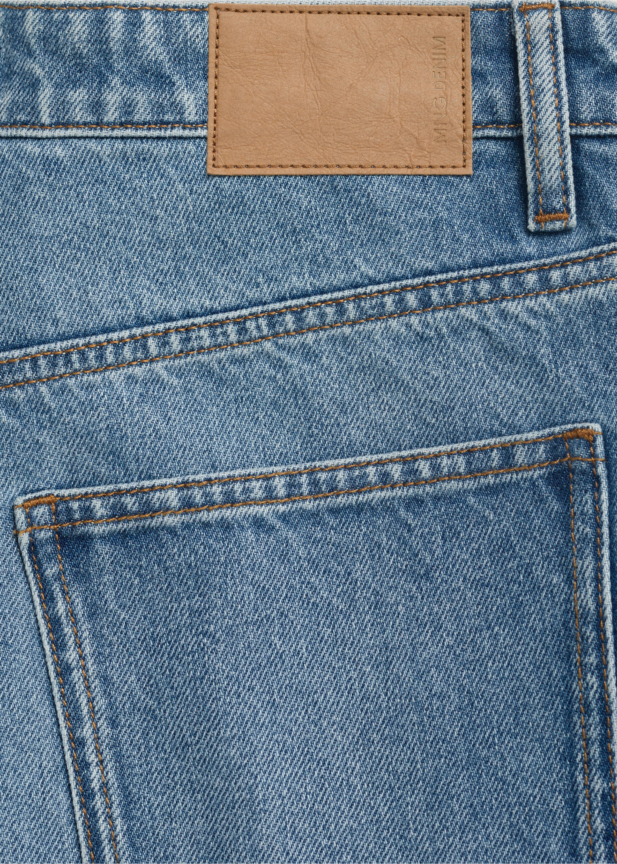 Jeans Sammy  cropped carrot fit - Detalle del artículo 0, Azul medio. Ref: 17055142-00.